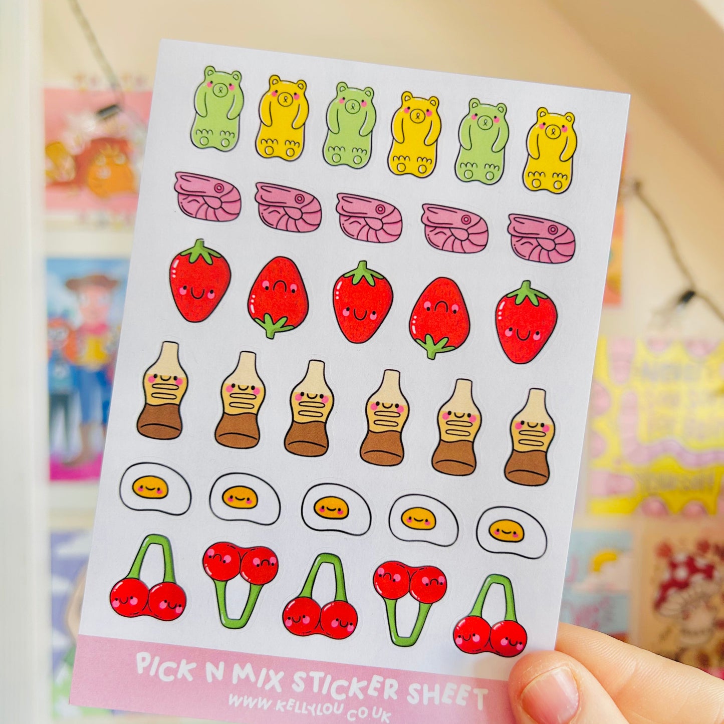 Pick 'n' Mix - Deco Sticker Sheet