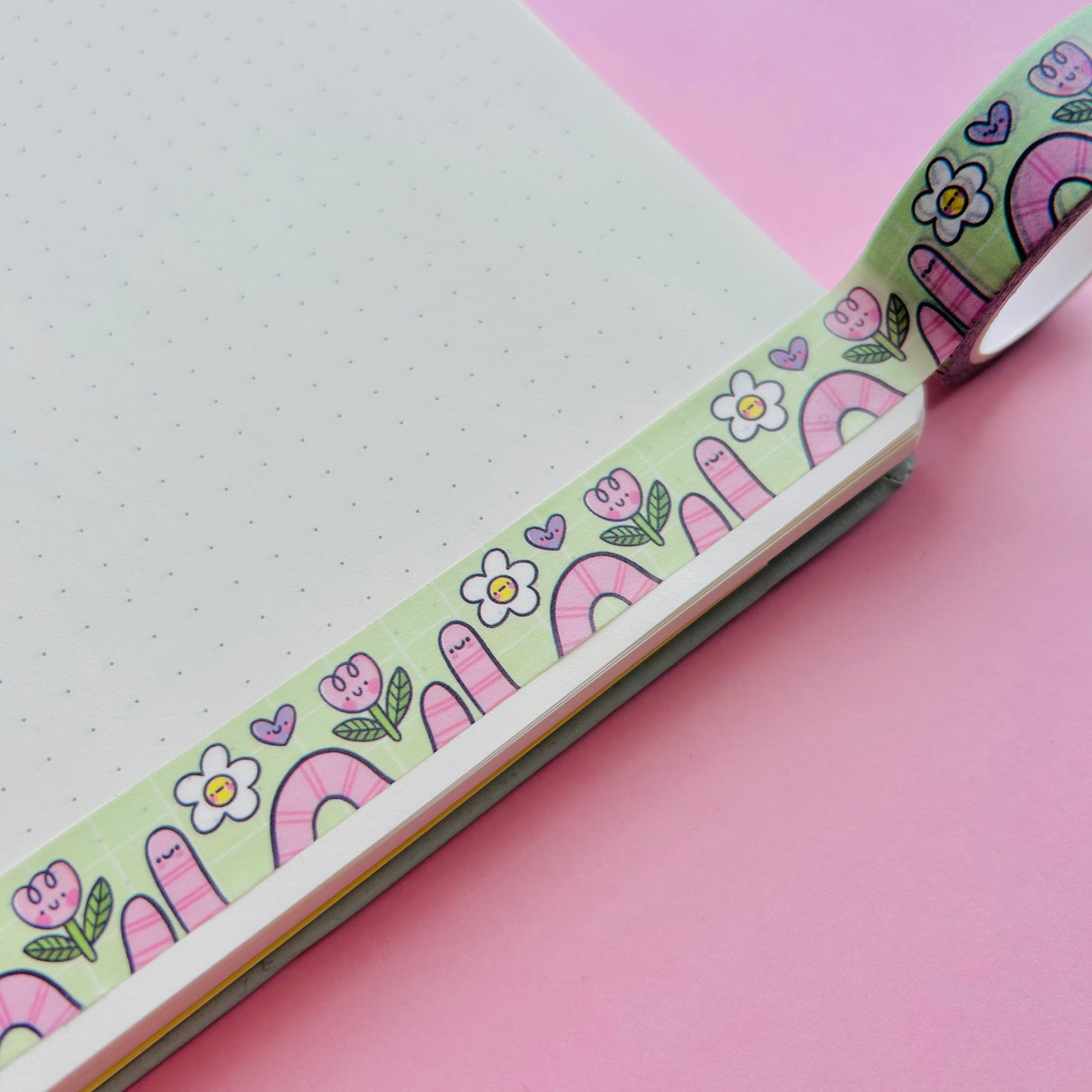 Springtime Worms Washi Tape