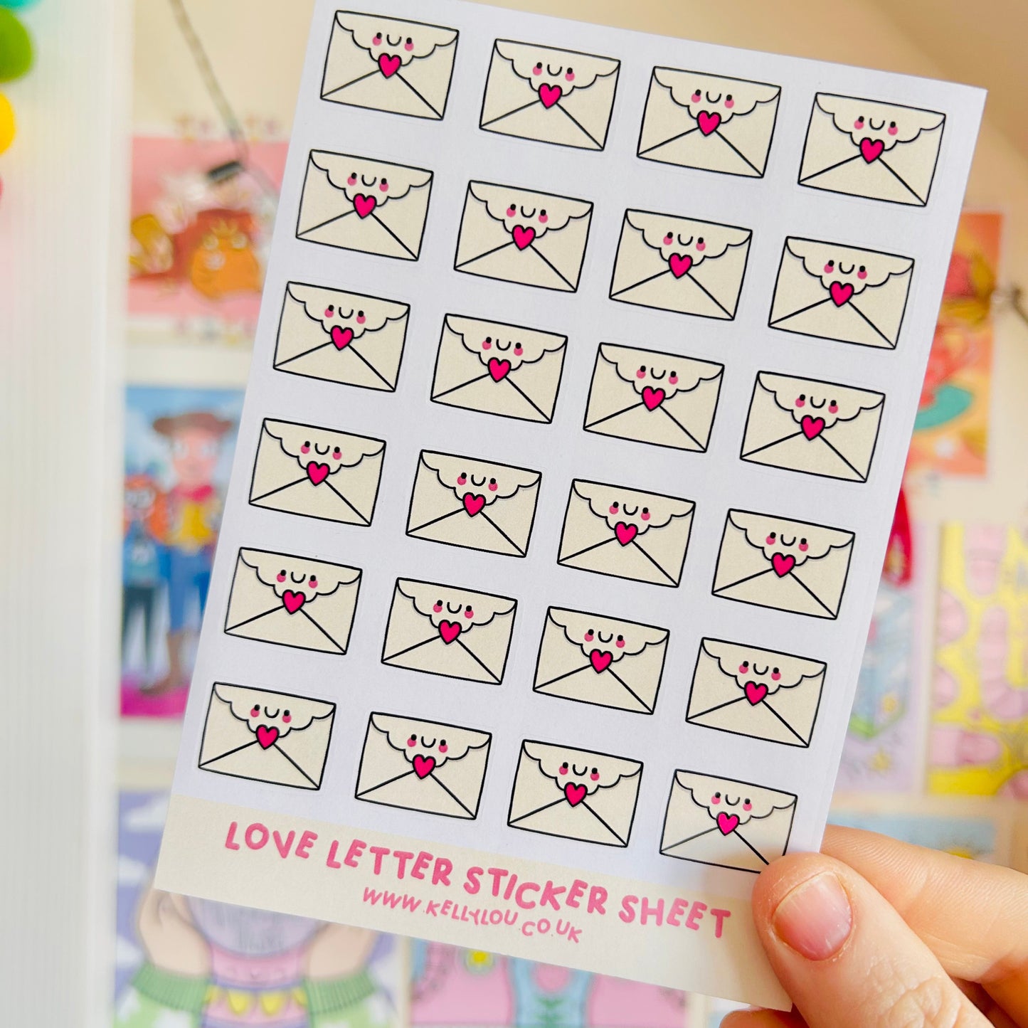 Love Letters - Deco Sticker Sheet