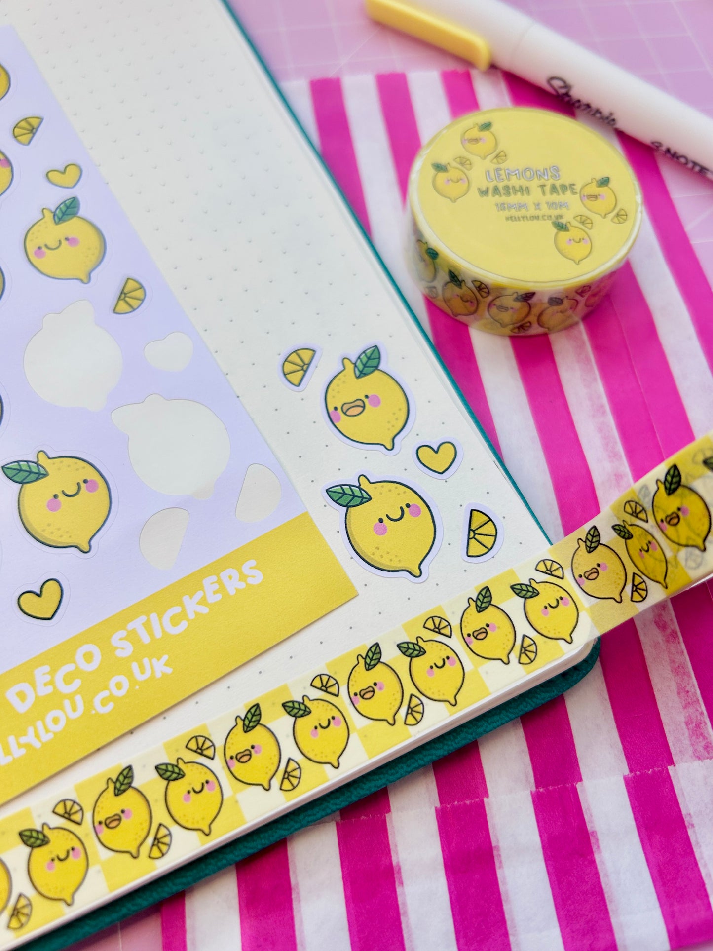 Lemon Cuties - Deco Sticker Sheet
