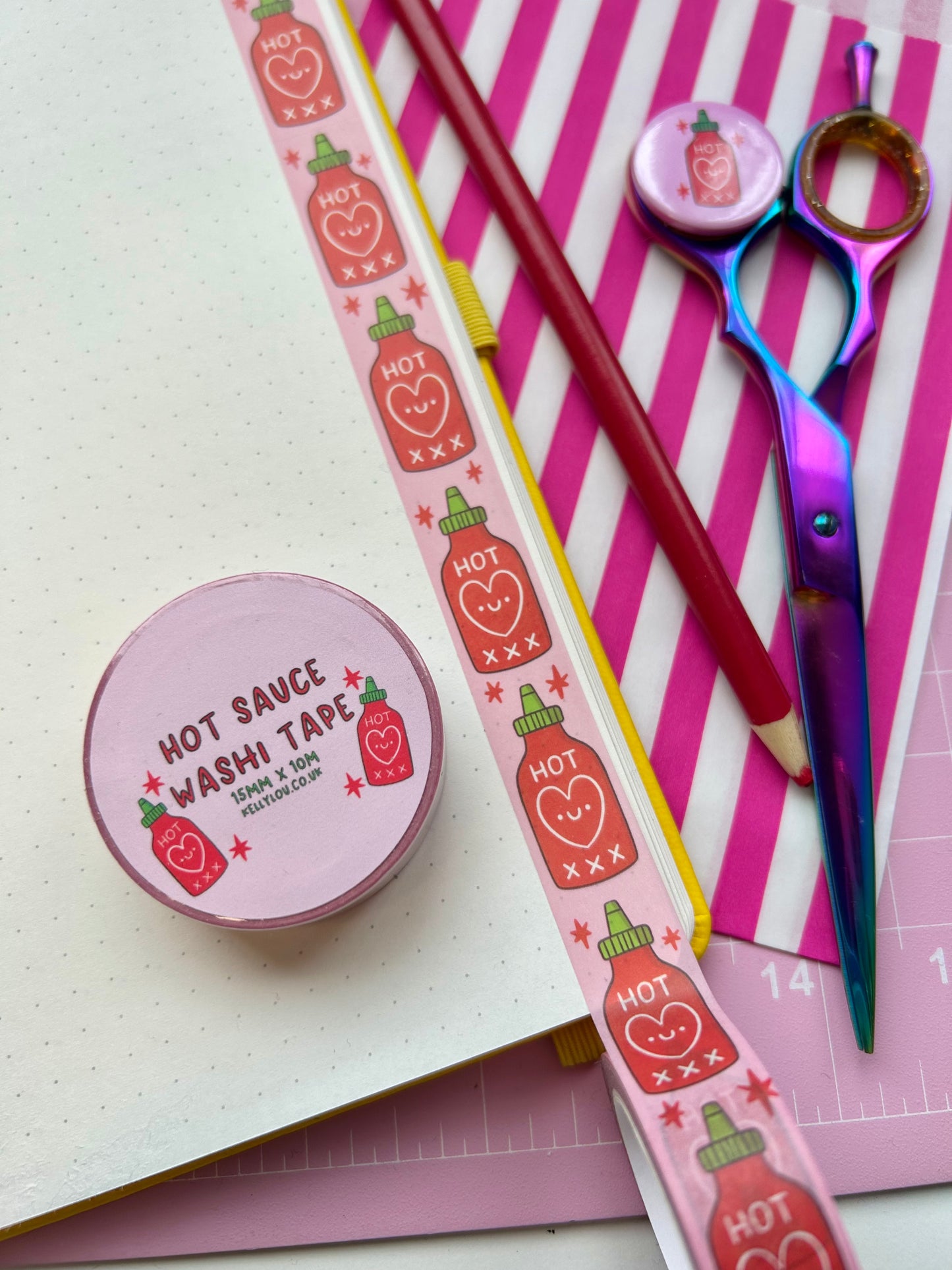 Hot Sauce - Washi Tape