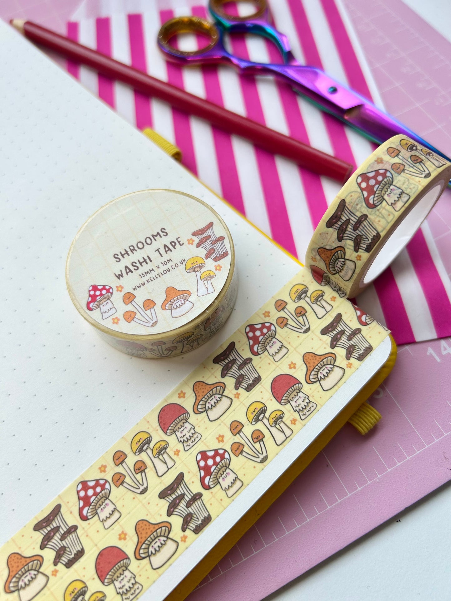 Shrooms - Washi Tape