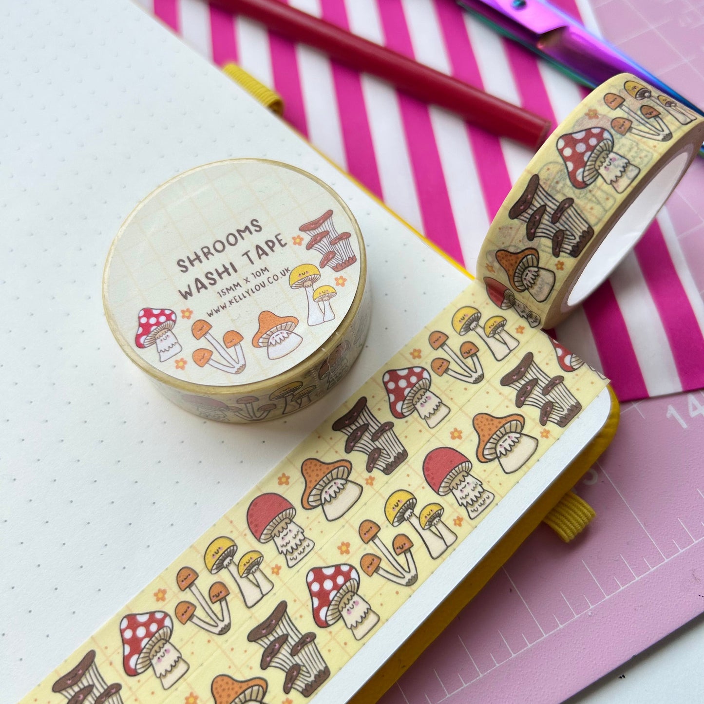 Shrooms - Washi Tape