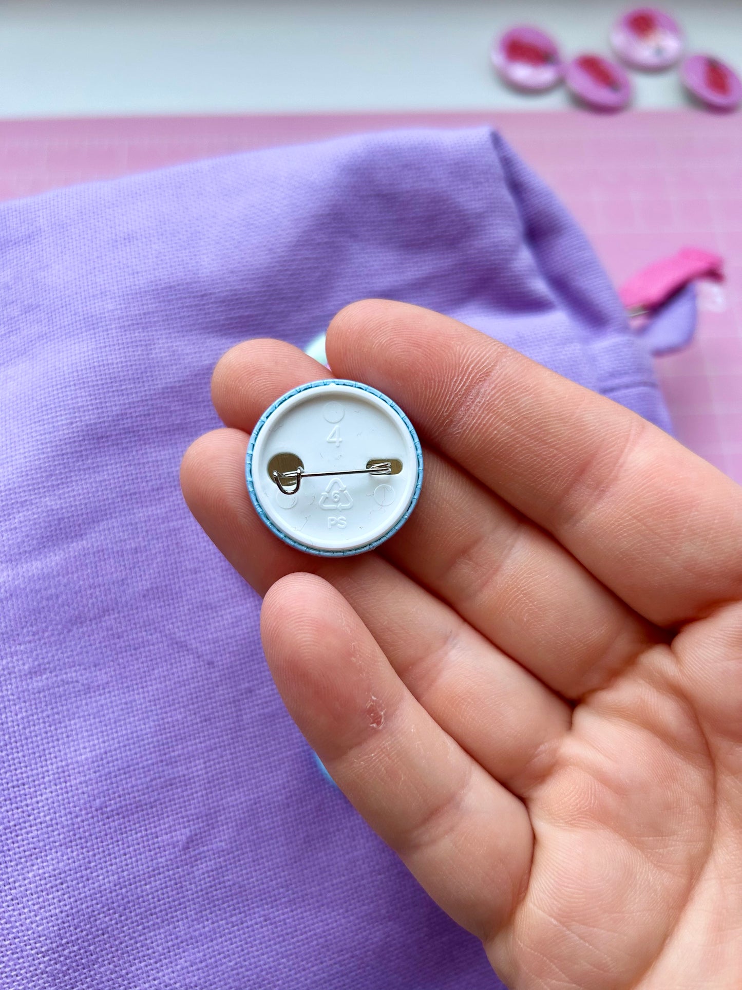 Chippy Tea Enthusiast - Button Badge