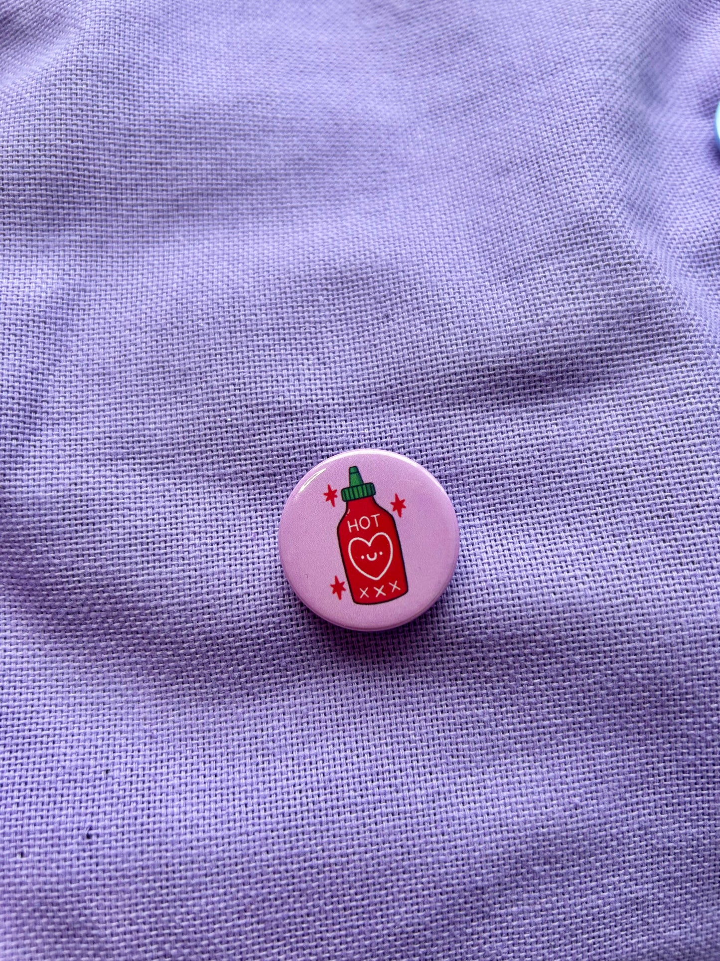 Hot Sauce - Button Badge