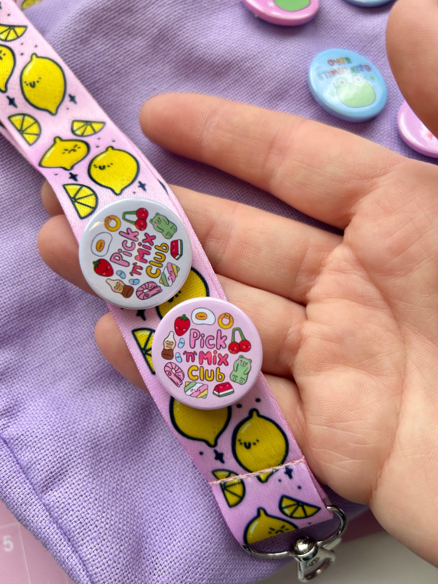 Pick 'n' Mix Club - Button Badge