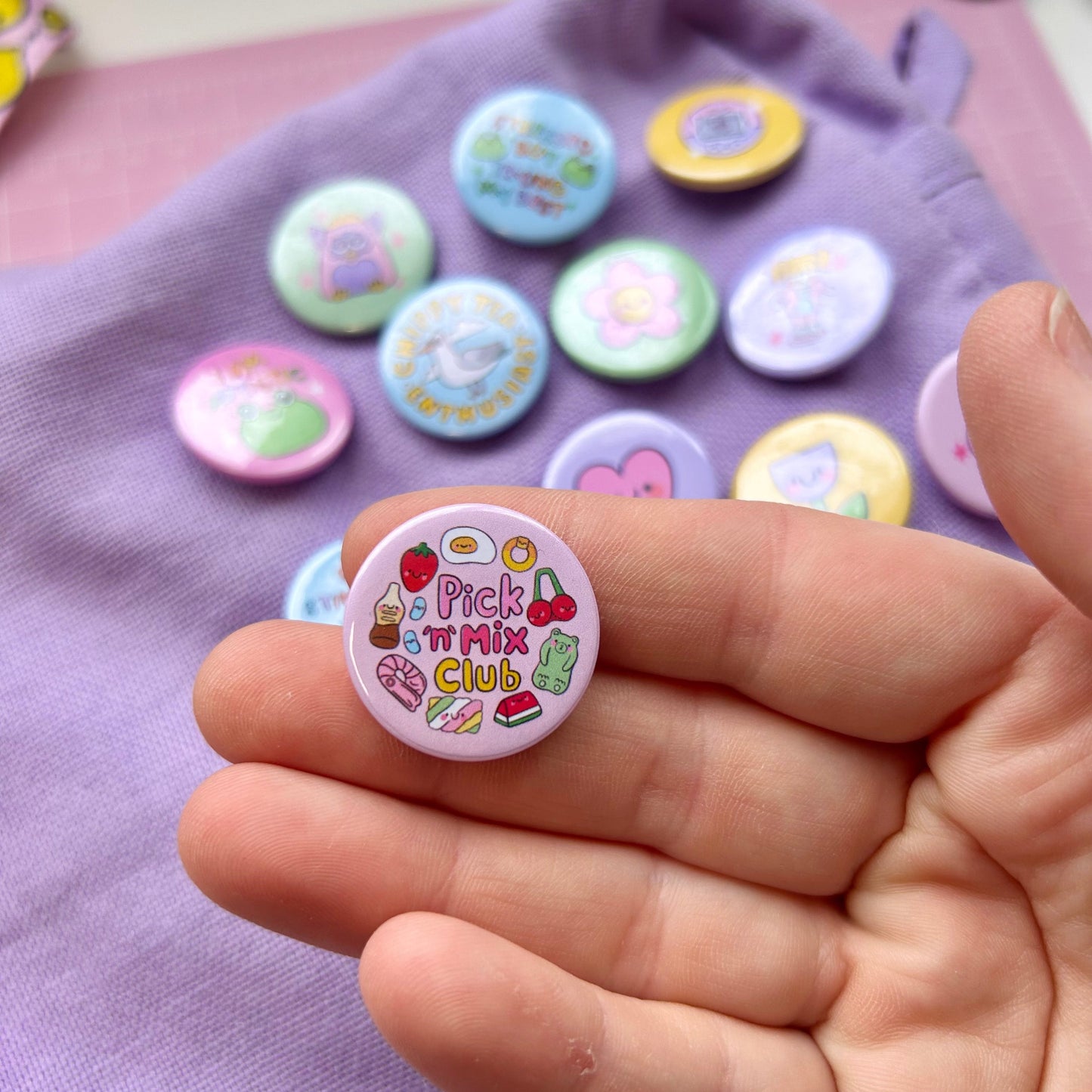 Pick 'n' Mix Club - Button Badge