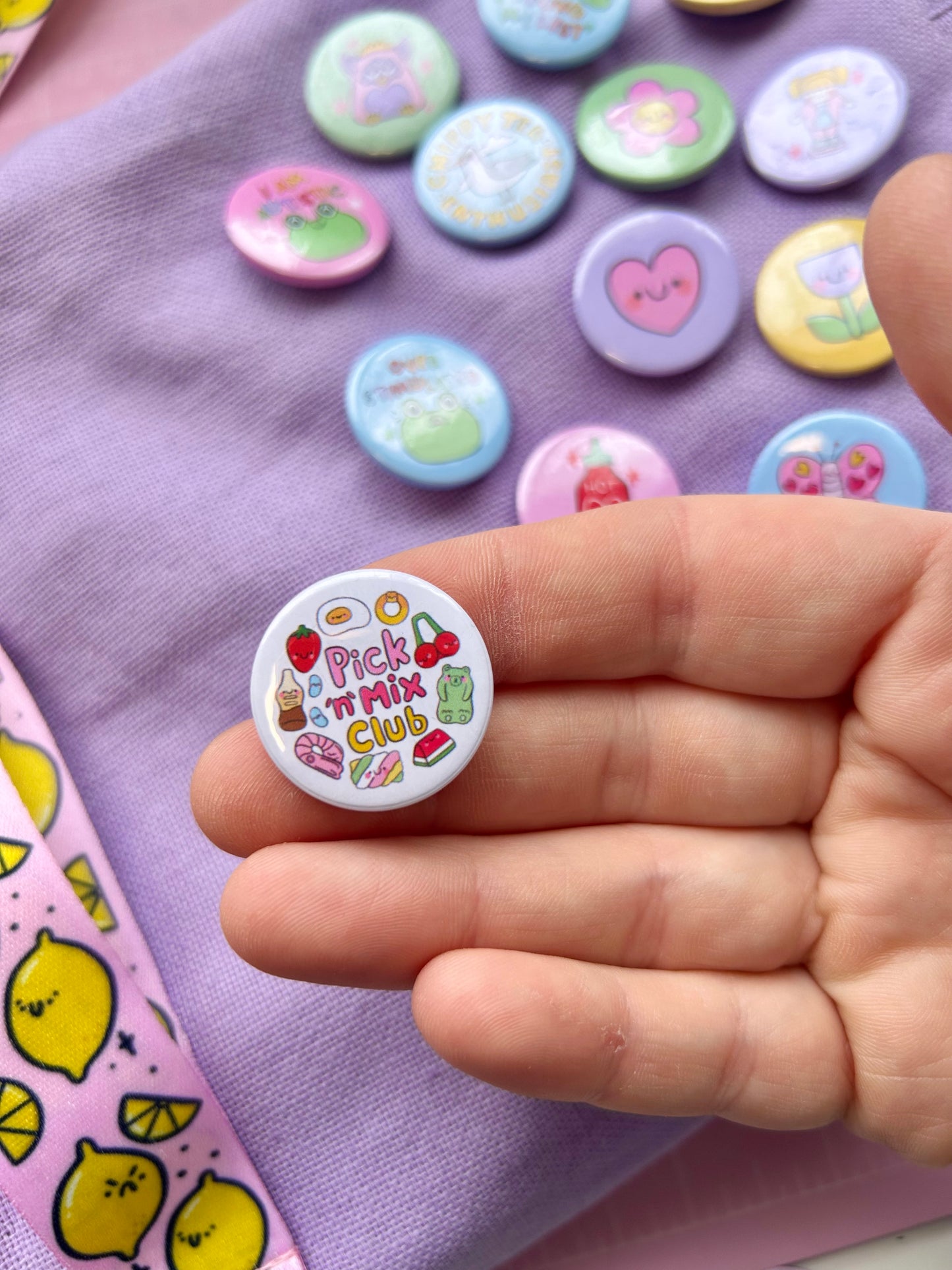 Pick 'n' Mix Club - Button Badge