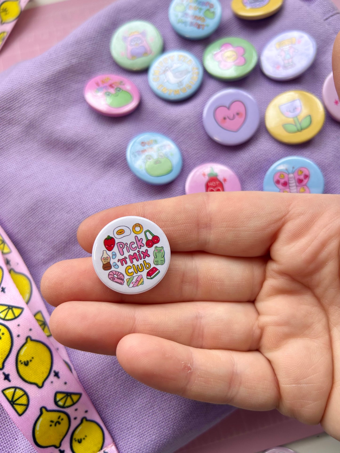 Pick 'n' Mix Club - Button Badge