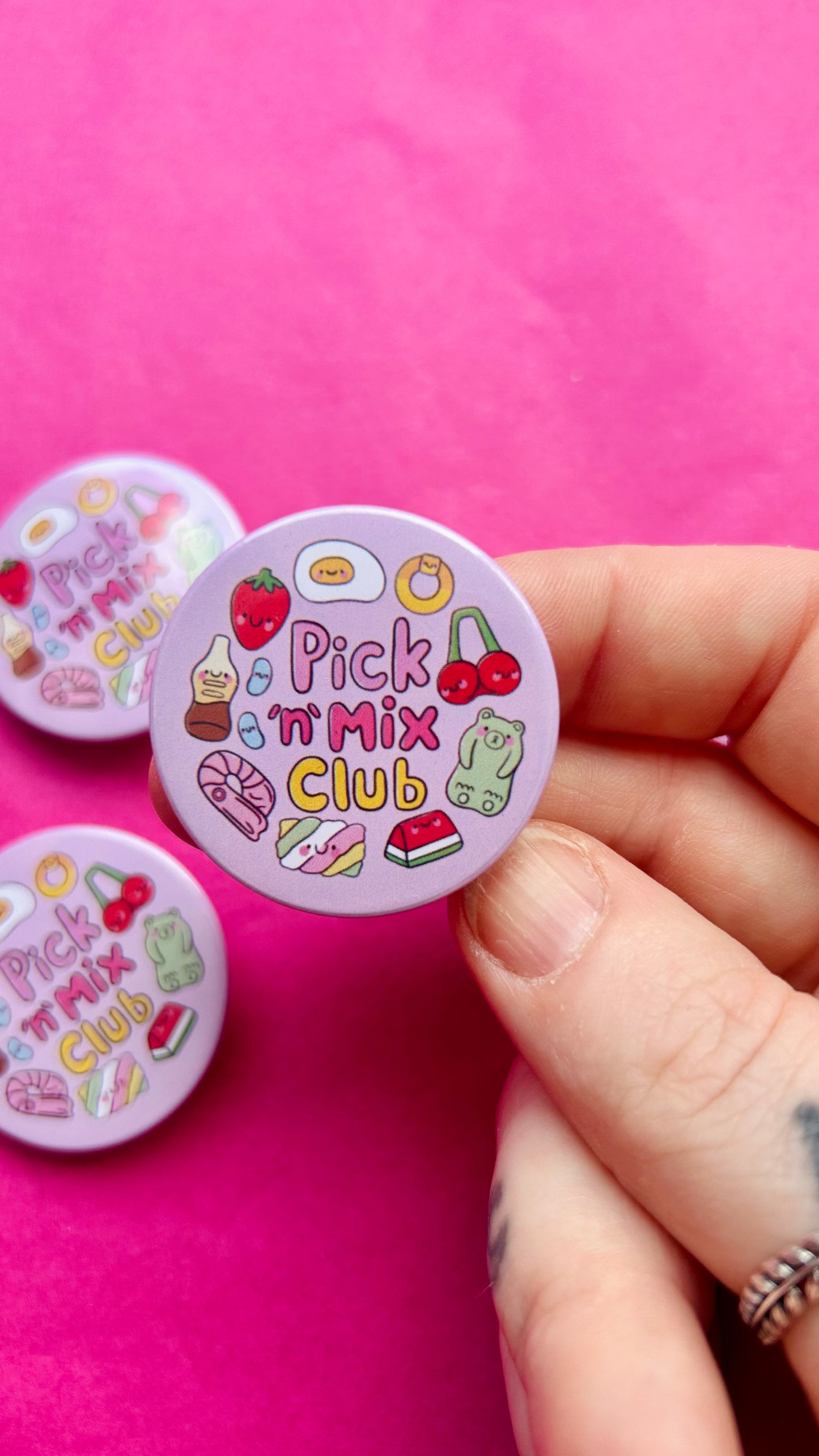 Pick 'n' Mix Club - Button Badge