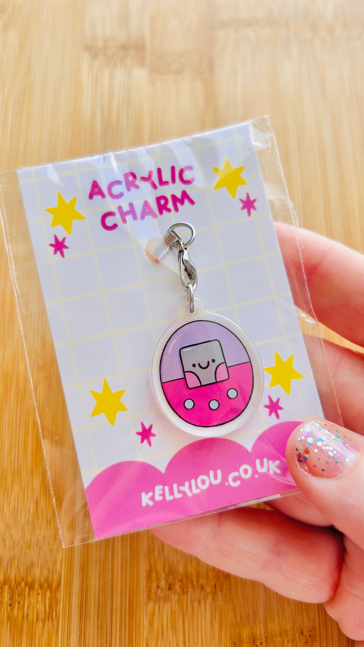 90s Digital Pet - Acrylic Charm