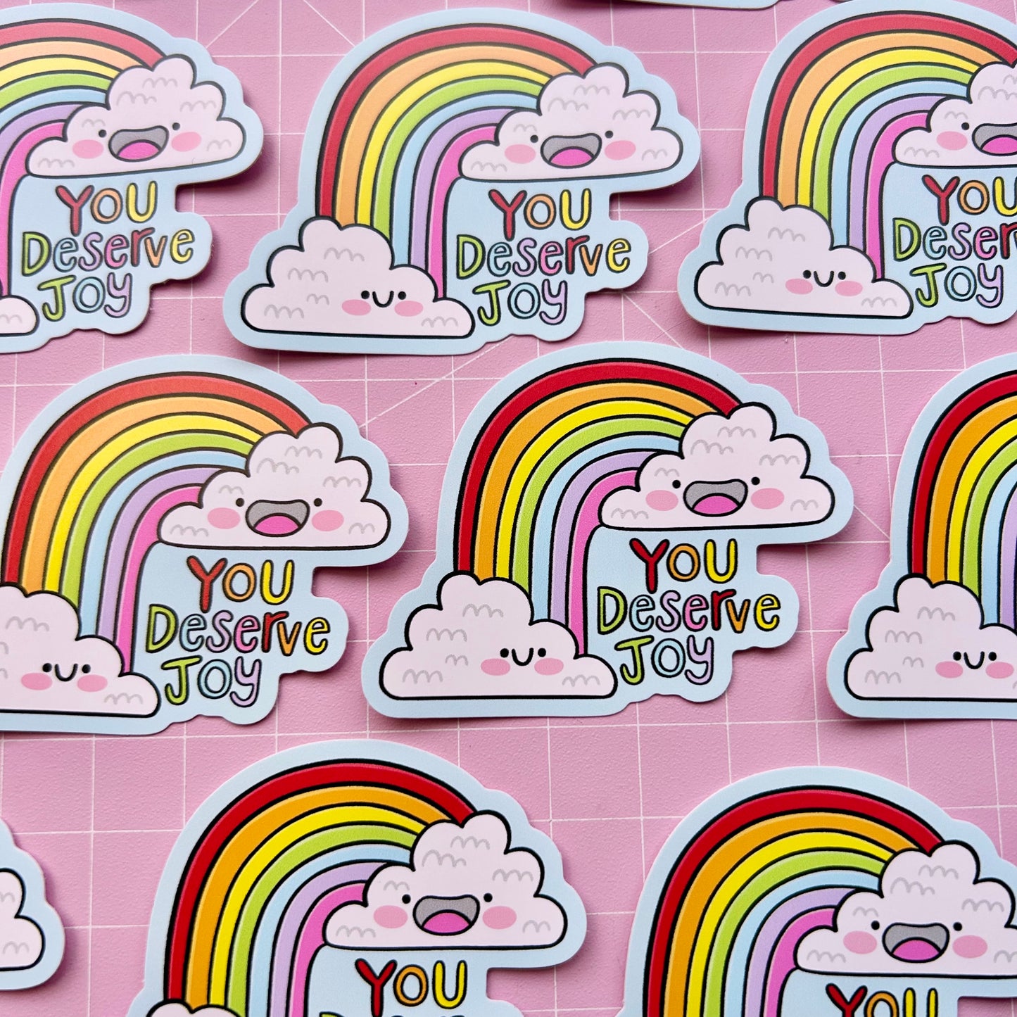 You Deserve Joy - Vinyl Sticker