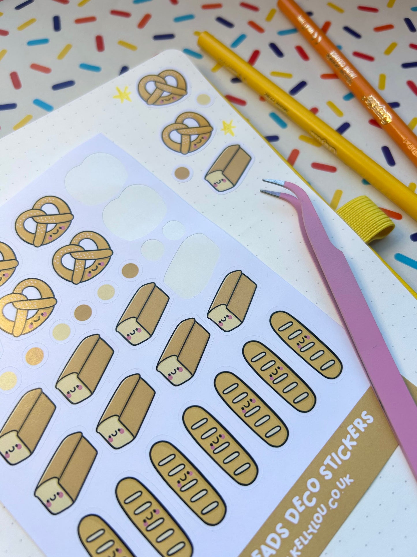 Mini Breads - Deco Sticker Sheet