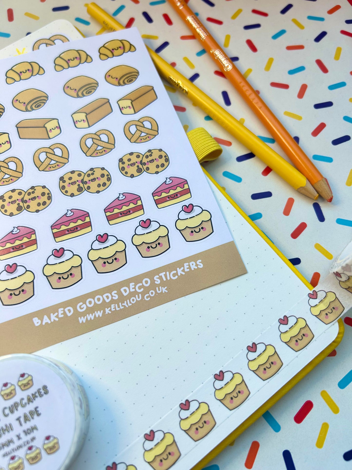 Vanilla Cupcakes - Washi Tape