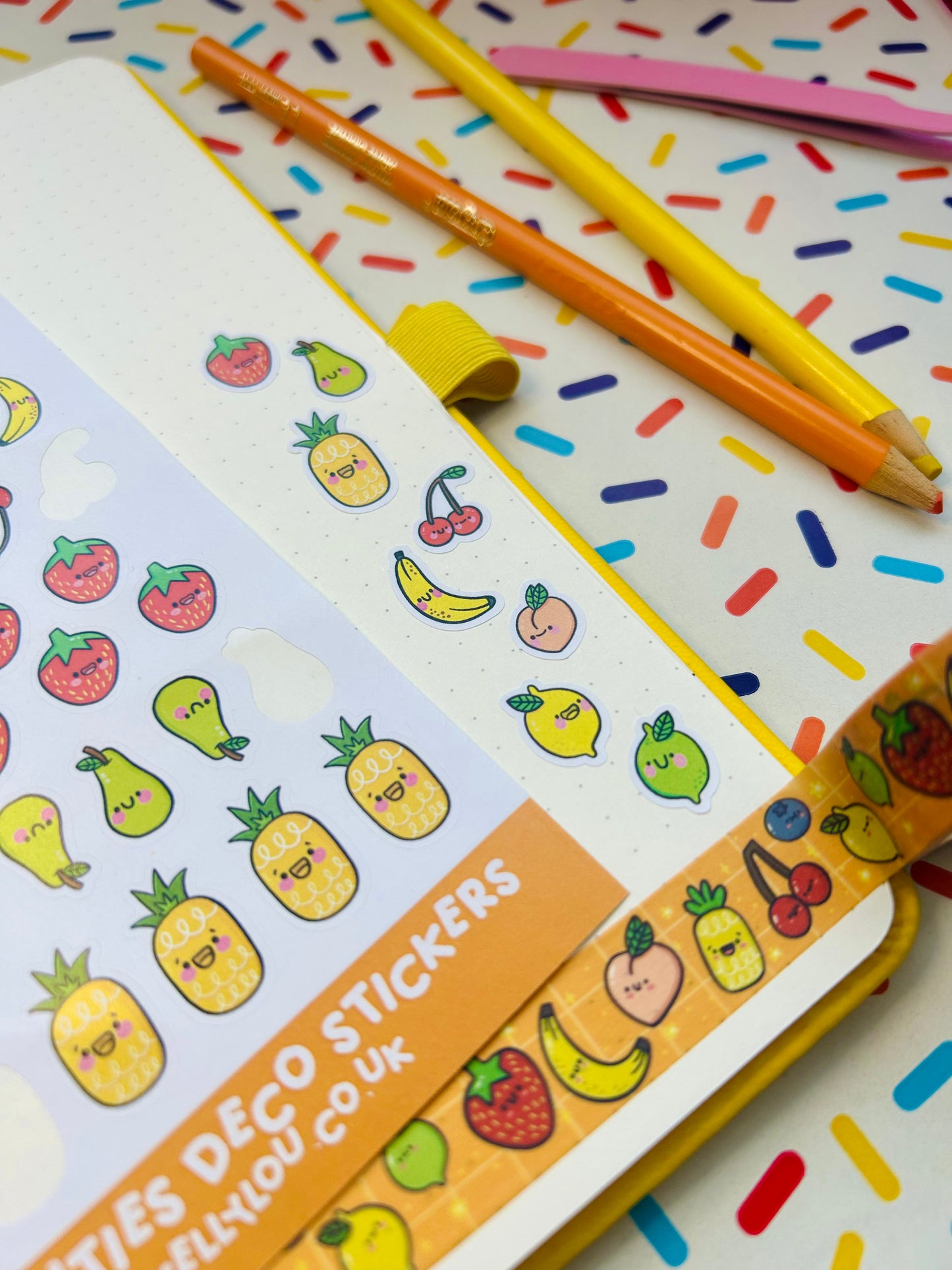 Fruity Cuties - Deco Sticker Sheet