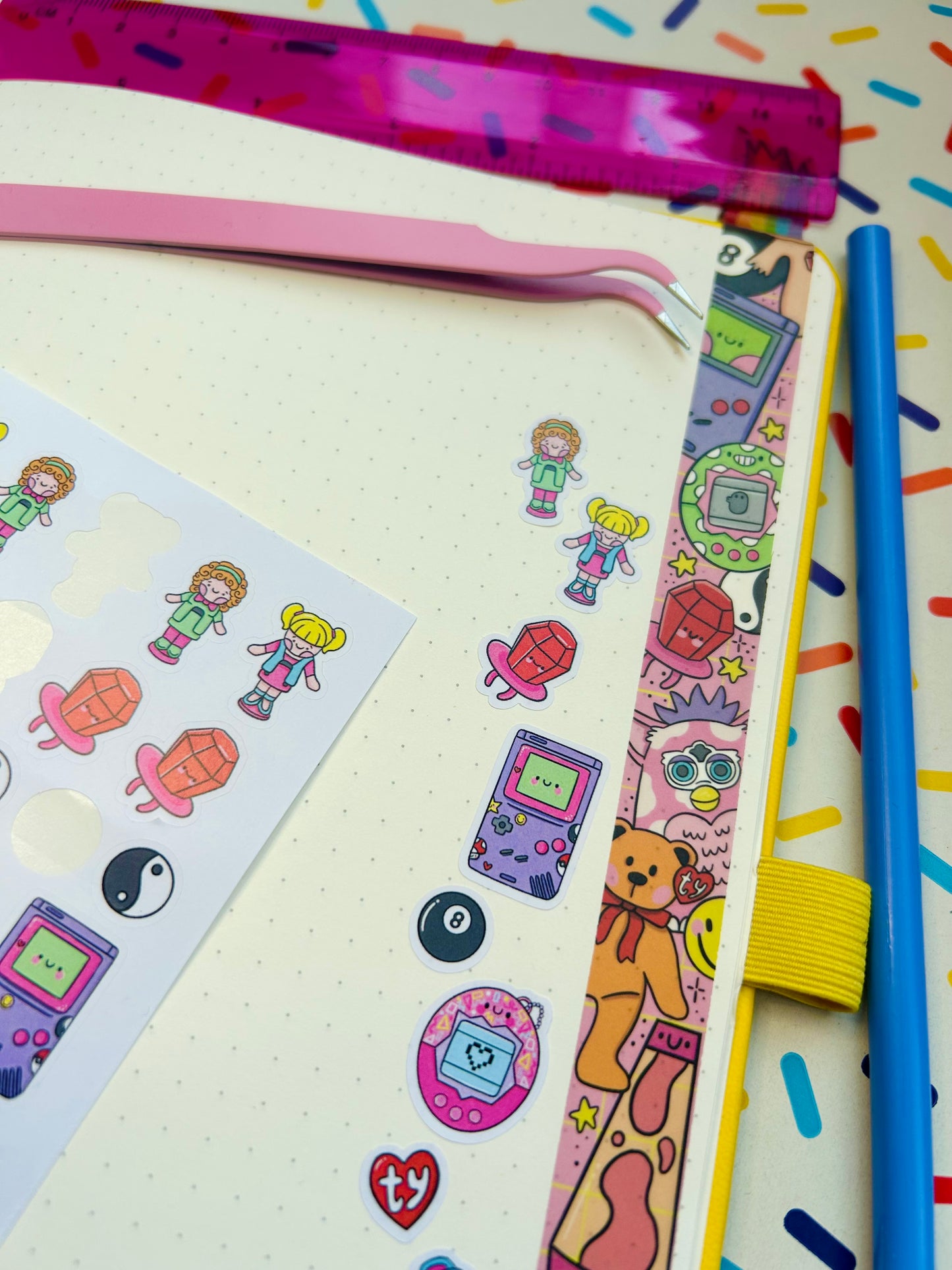 90s Nostalgia - Deco Sticker Sheet