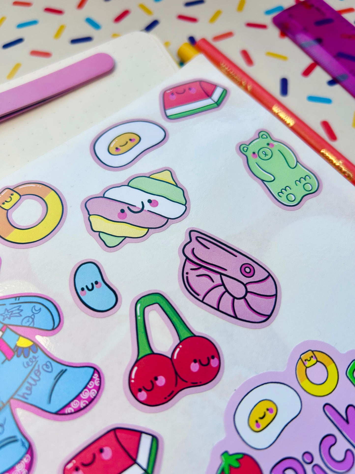 Pick 'n' Mix - Vinyl Sticker Sheet