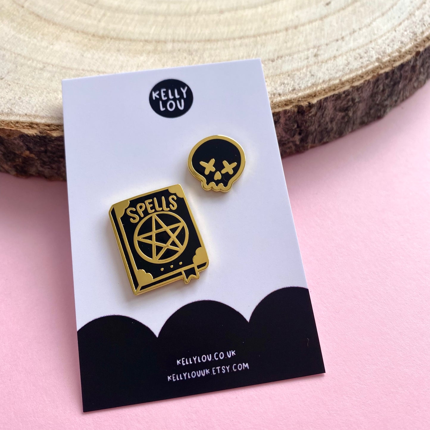 Spells & Bones Enamel Pin Set (Discontinued)