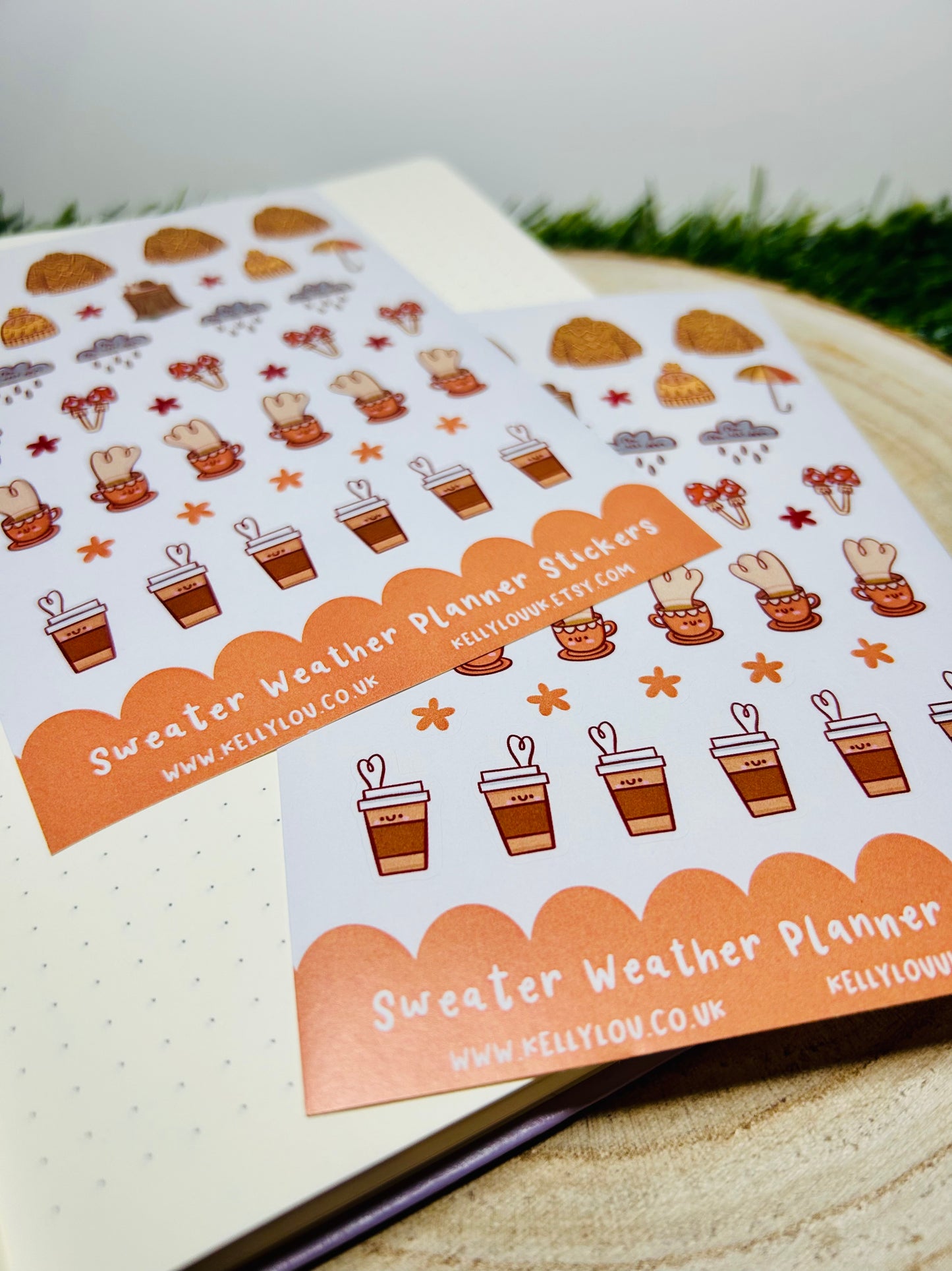 Sweater Weather Planner Sticker Sheet