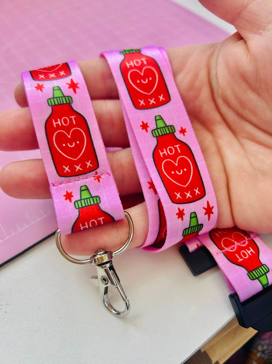 Hot Sauce Lanyard