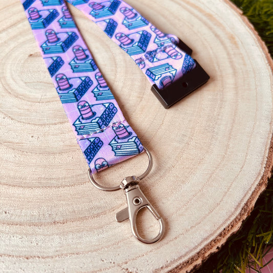 Bookworm Lanyard