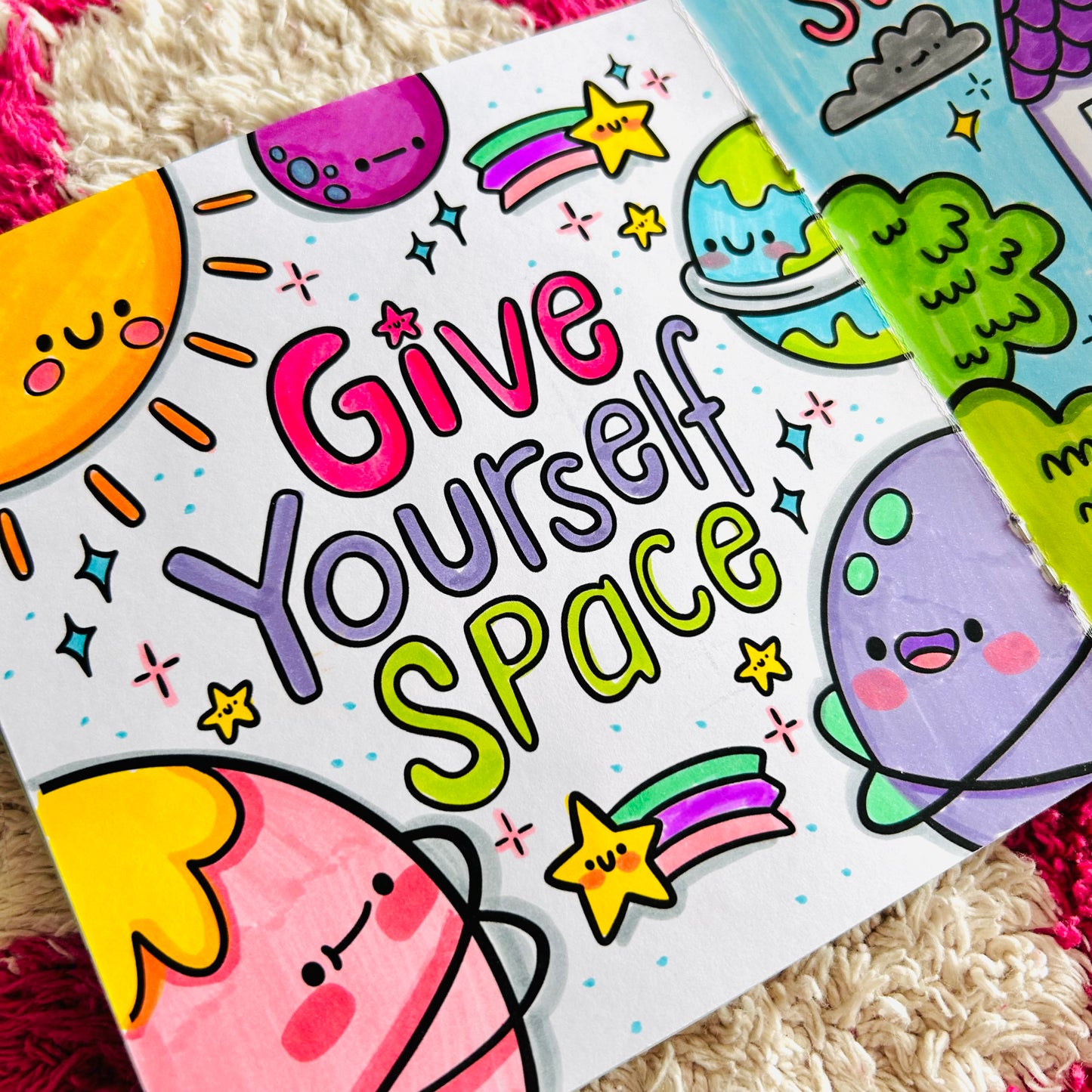 The Positivity Colouring Book
