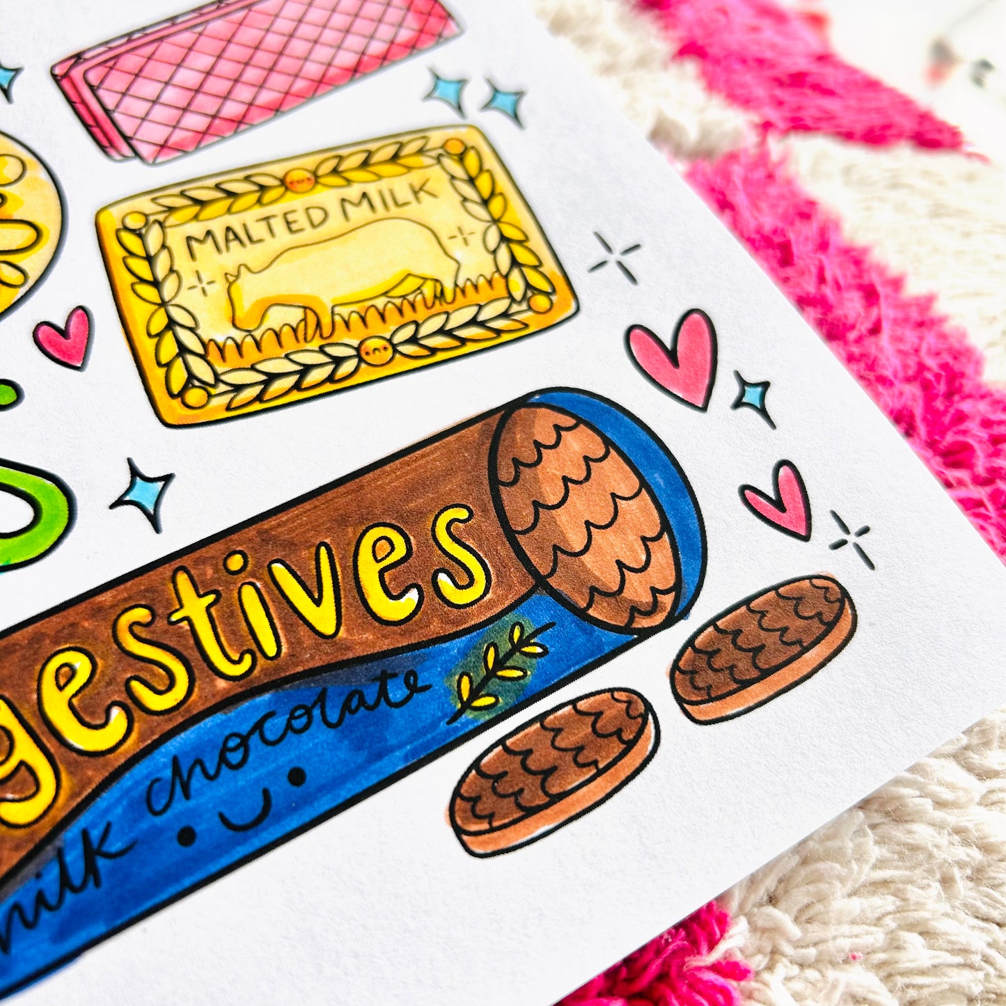 Tea & Biscuits Colouring Book