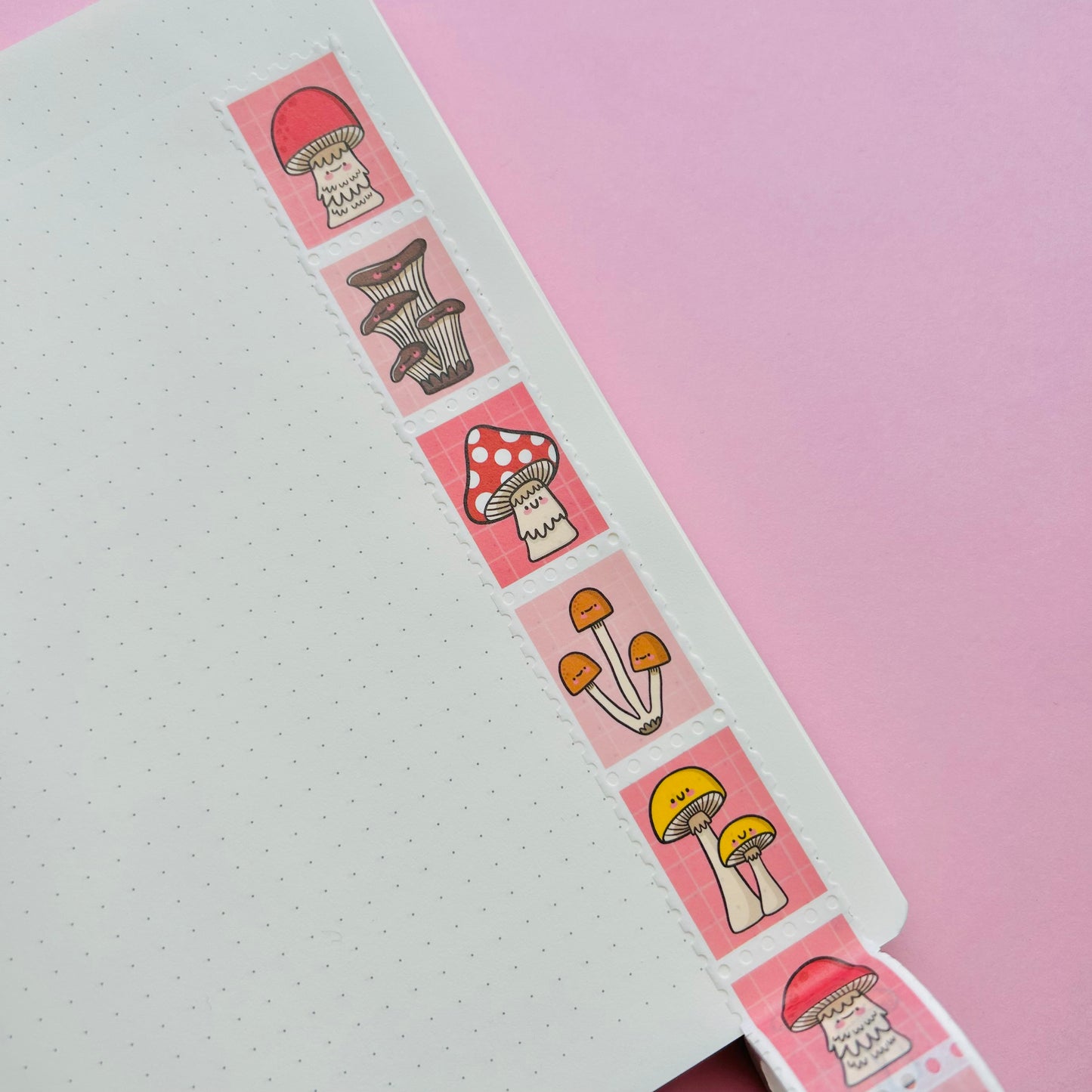 Fungi Stamp Washi Tape