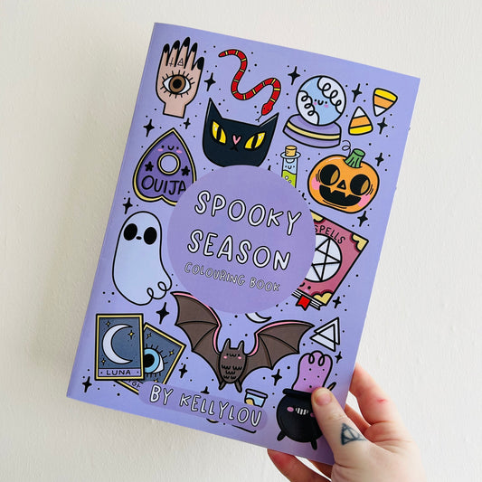 Spooky Season Colouring Book