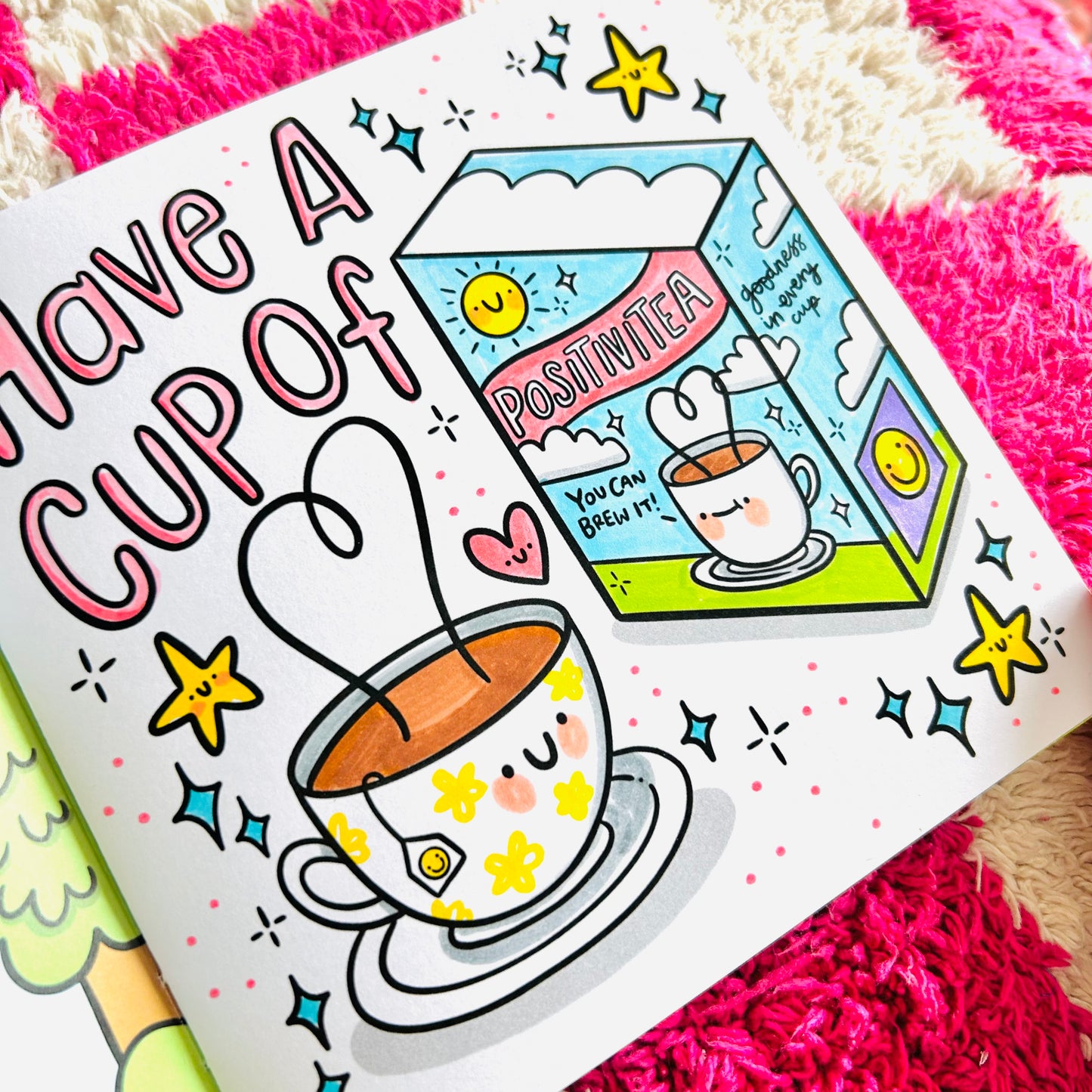 The Positivity Colouring Book