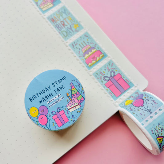 Birthday Stamp Washi Tape