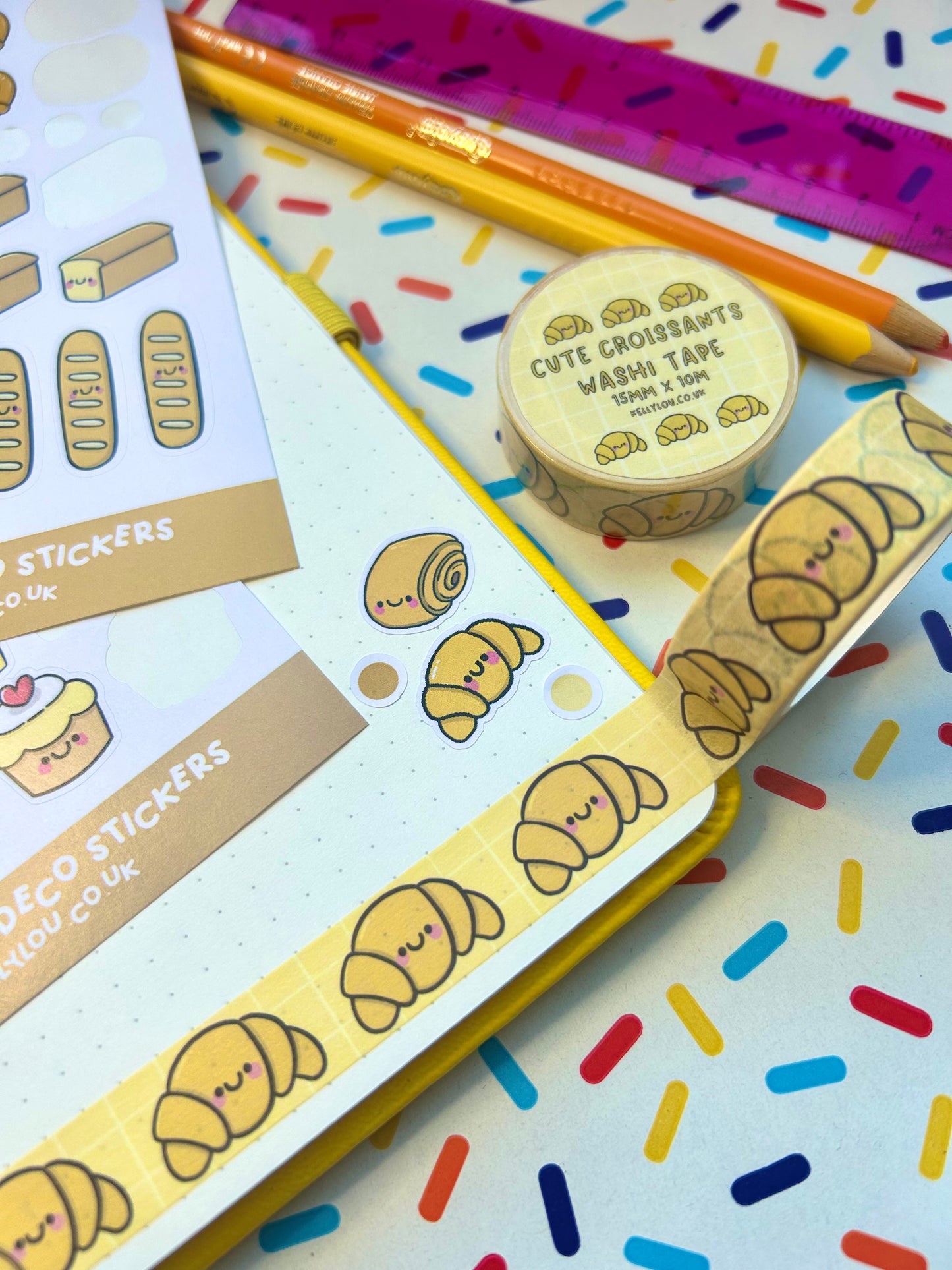 Cute Croissants - Washi Tape