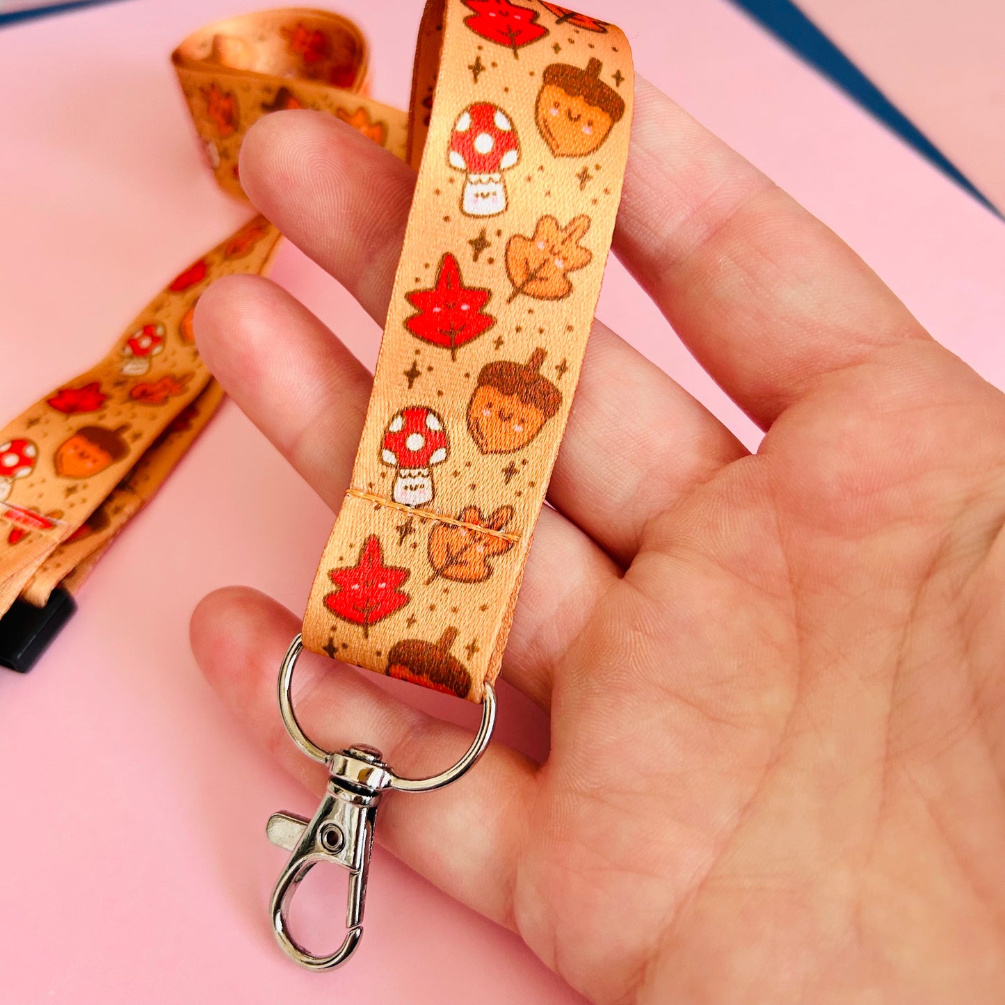 Autumn Cuties Lanyard