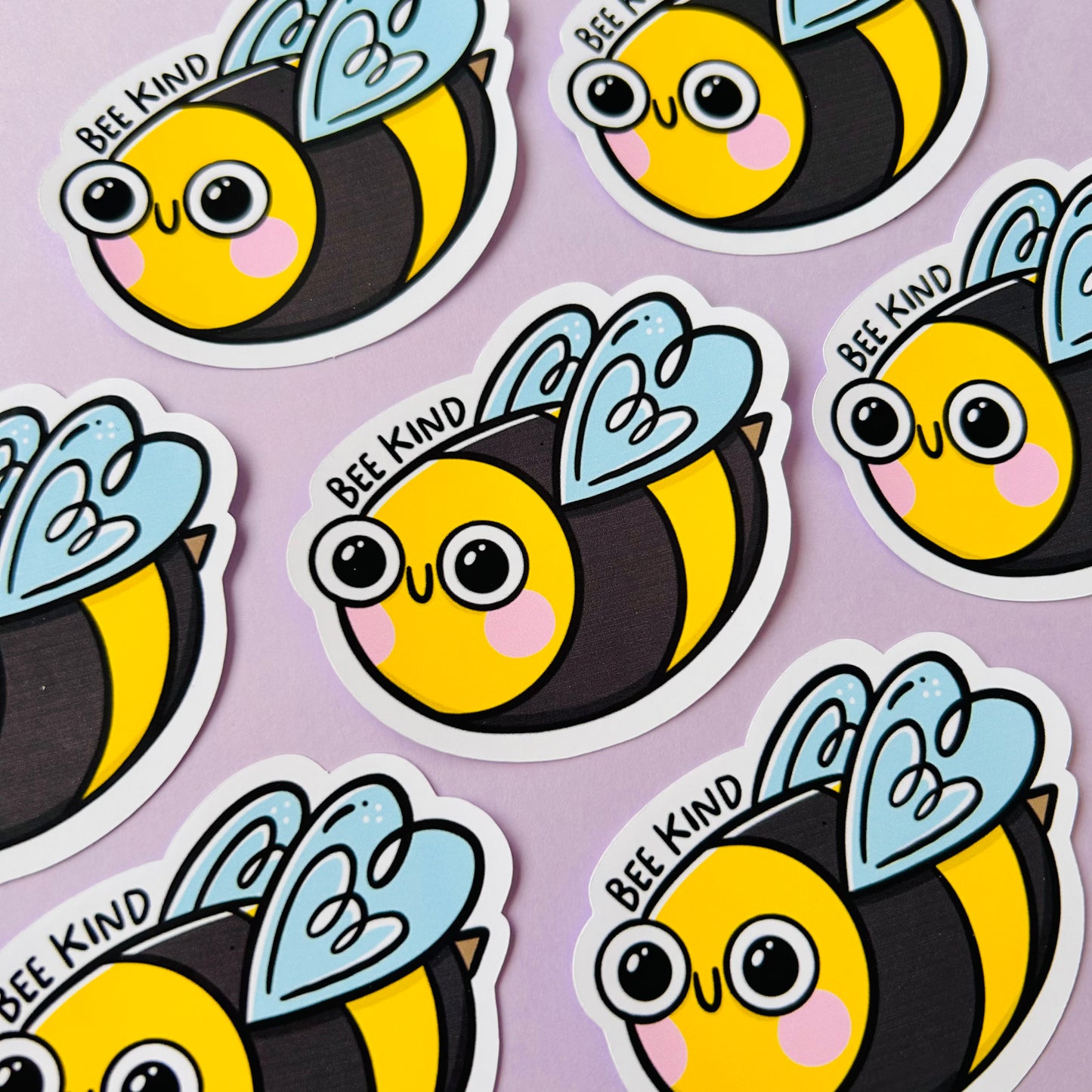 Bee Kind Glossy Sticker