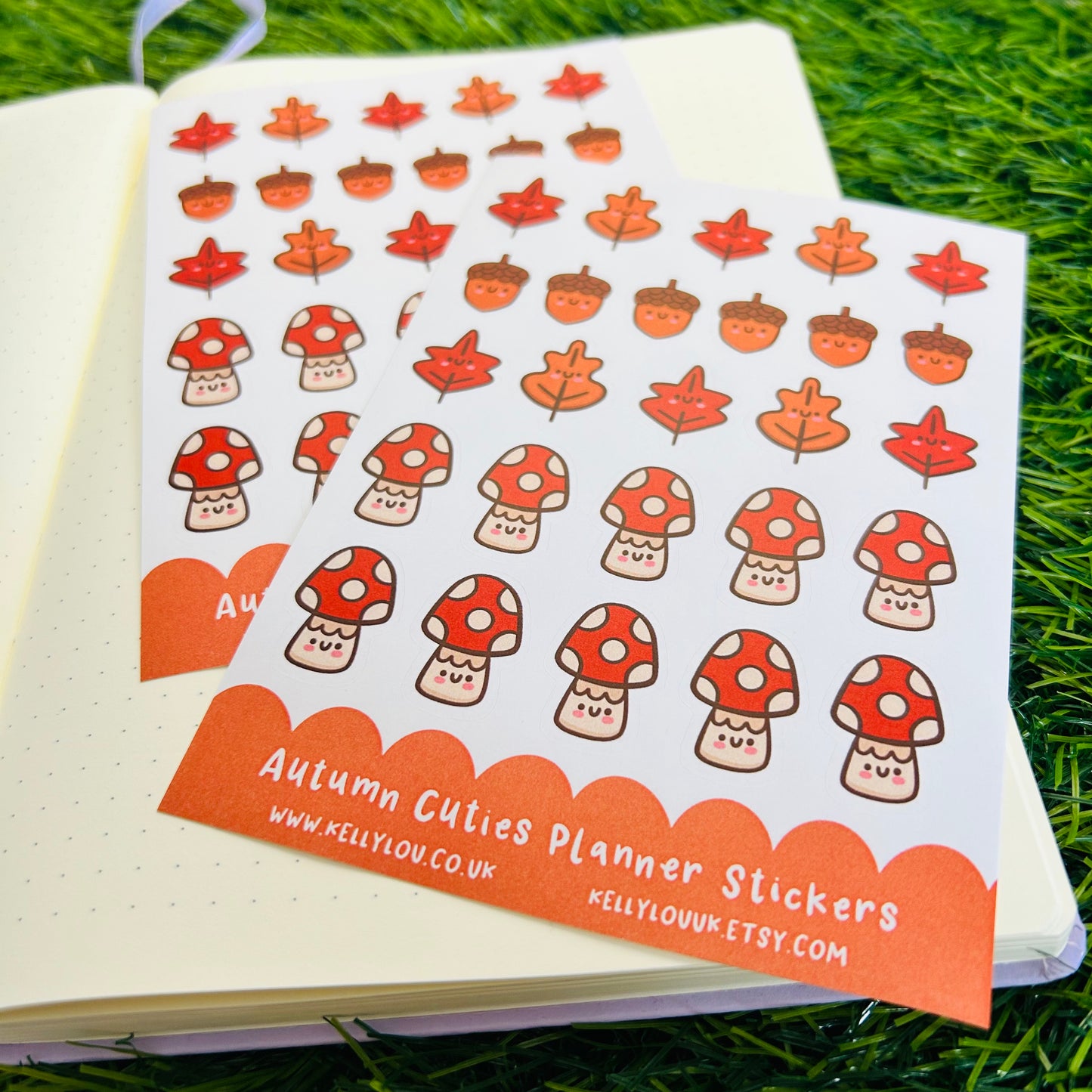 Autumn Cuties Planner Sticker Sheet