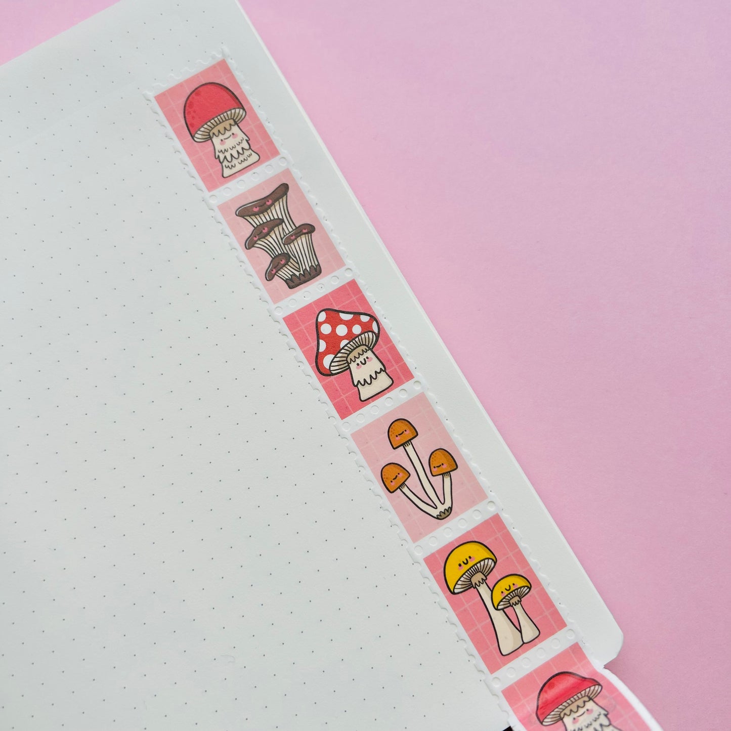 Fungi Stamp Washi Tape