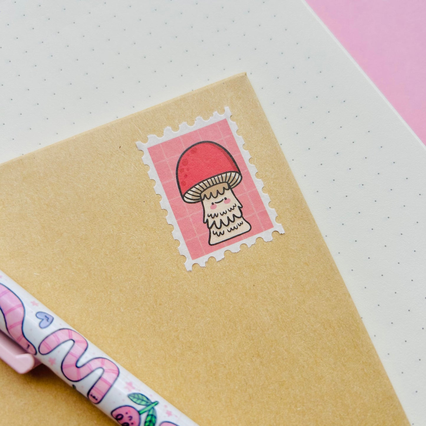 Fungi Stamp Washi Tape