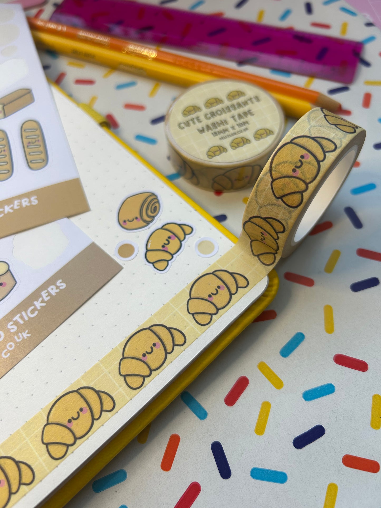 Cute Croissants - Washi Tape