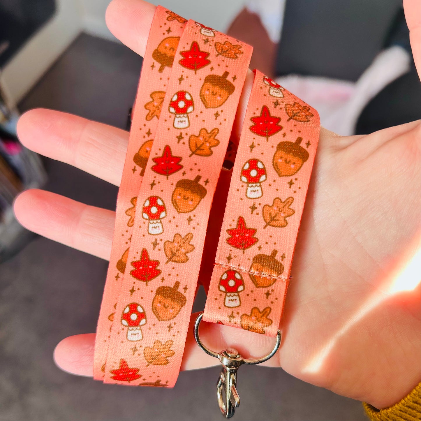 Autumn Cuties Lanyard