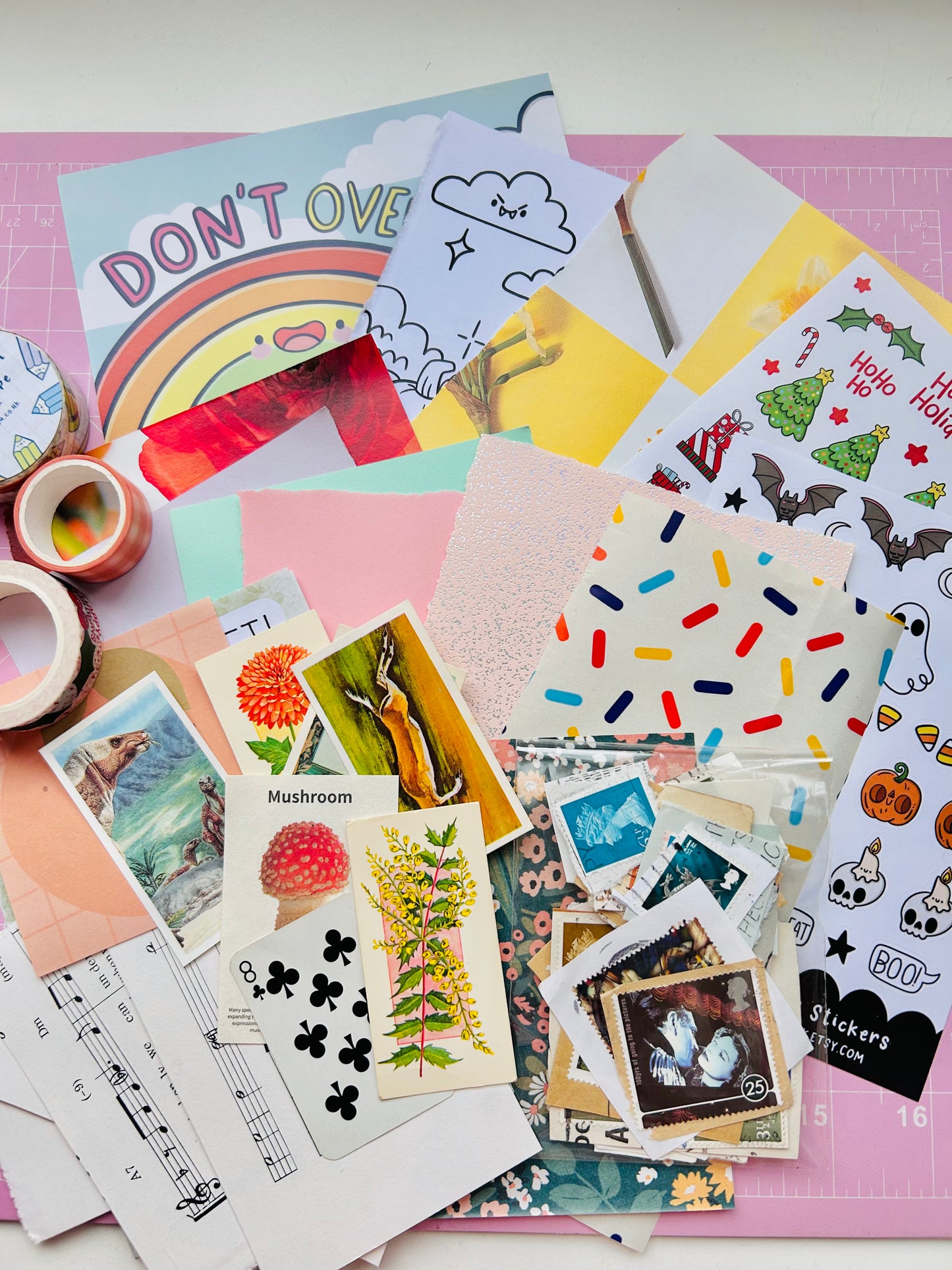 Junk Journal Scrap Pack