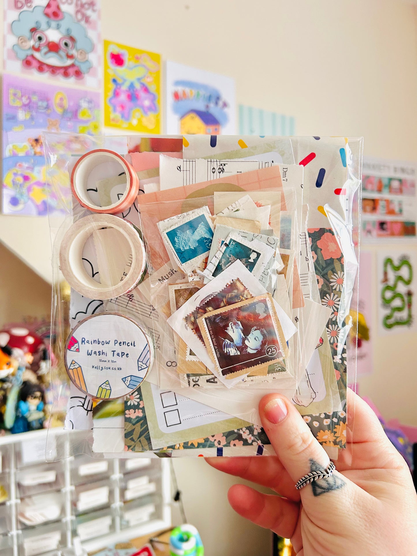 Junk Journal Scrap Pack