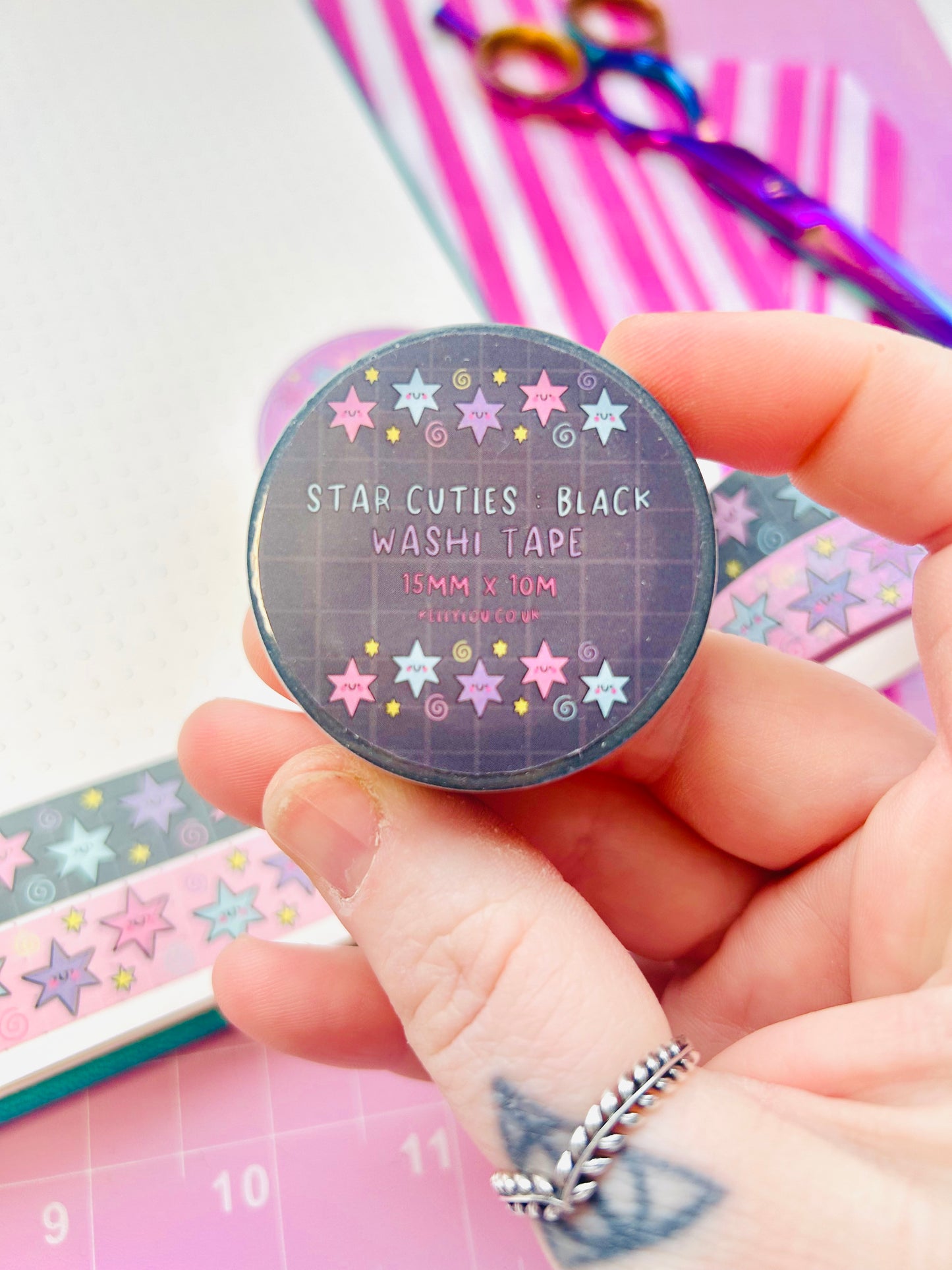 Star Cuties - Vertical Washi Tape