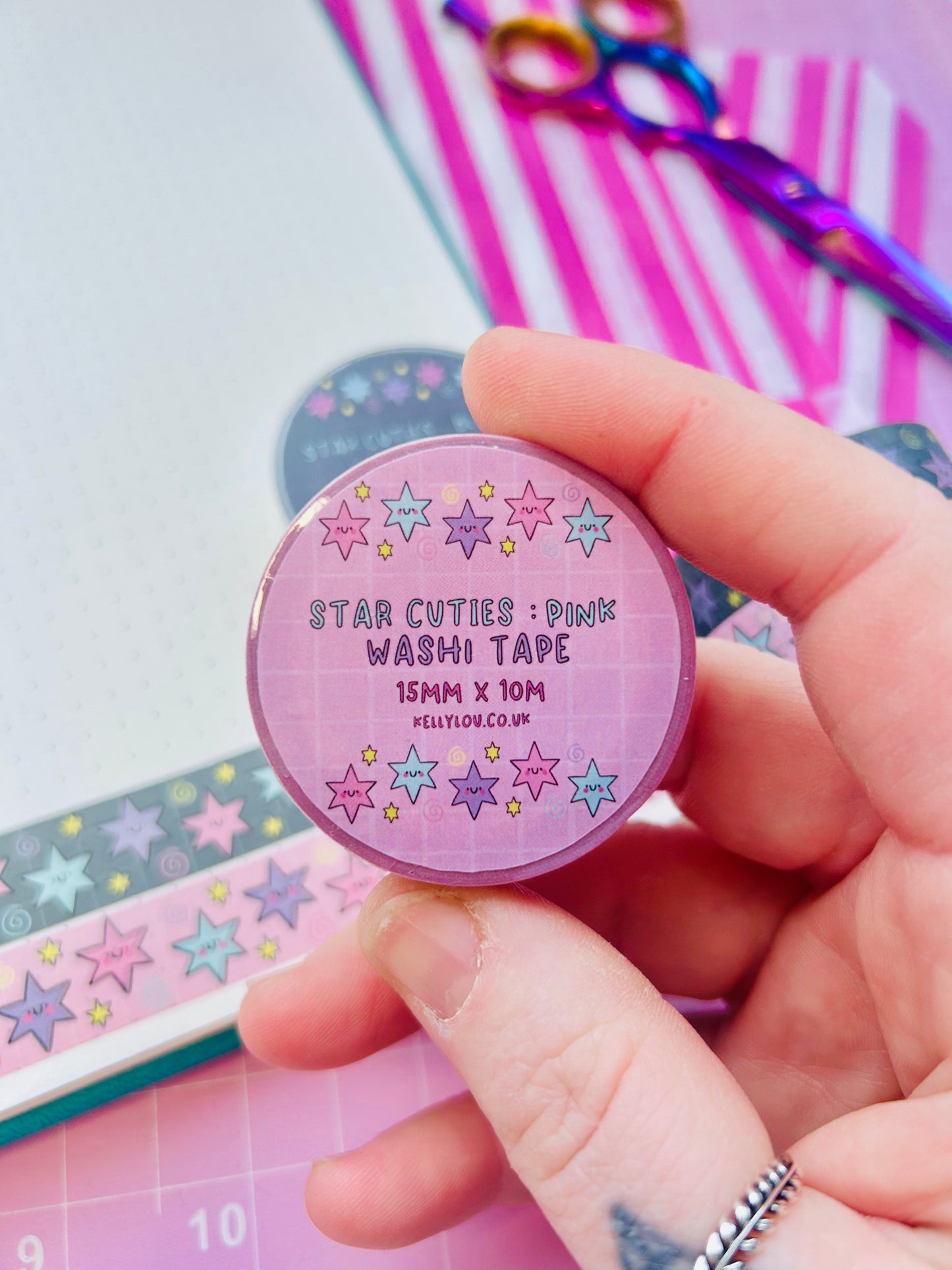 Star Cuties - Vertical Washi Tape