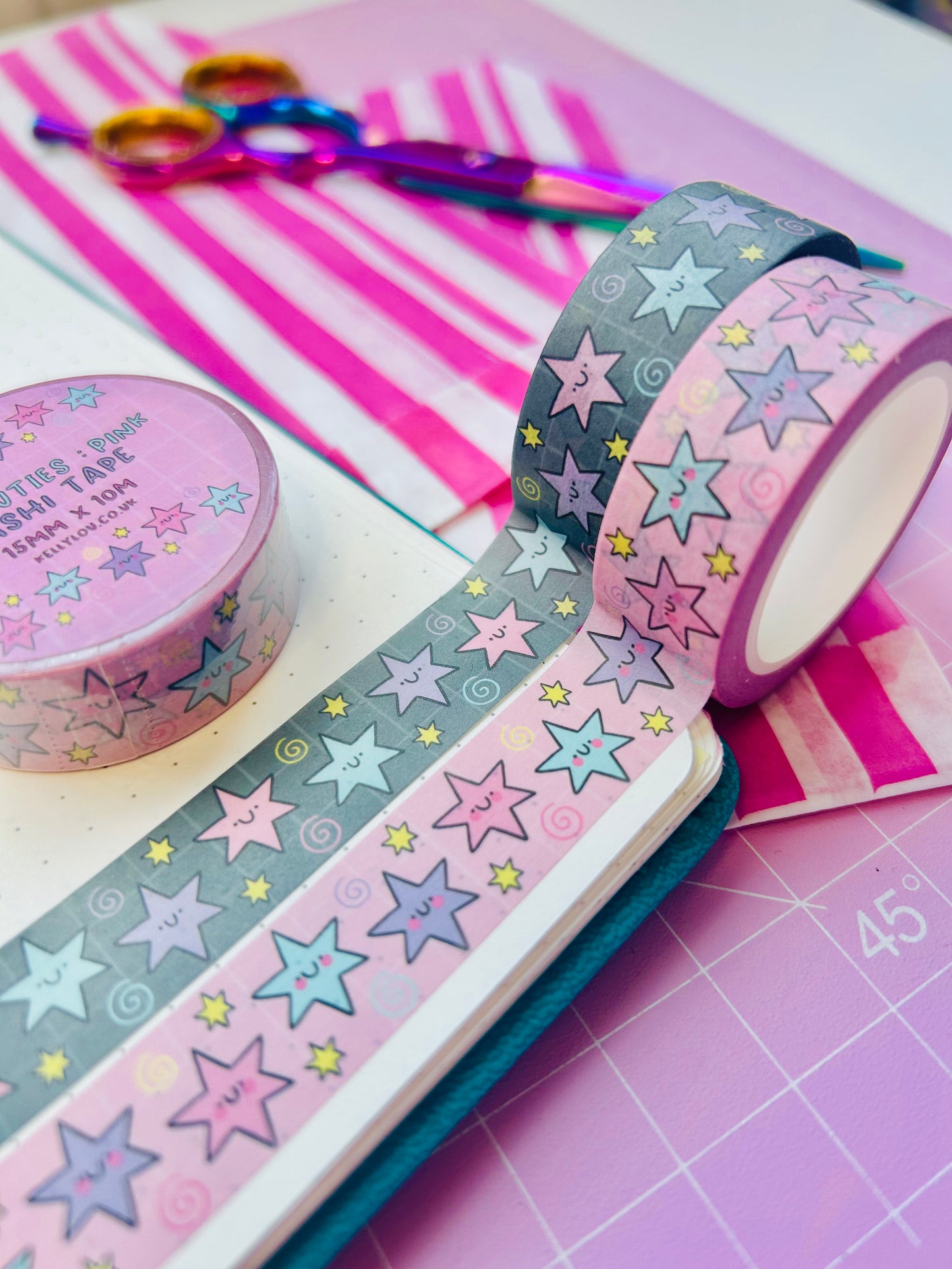 Star Cuties - Vertical Washi Tape