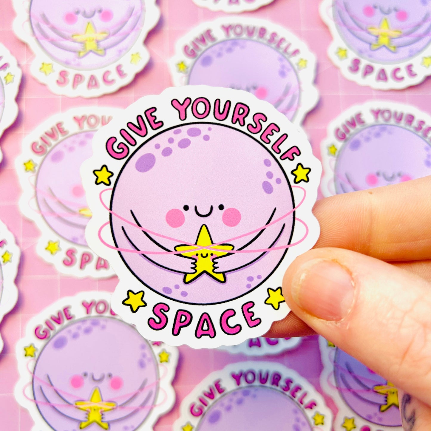 Give Yourself Space - Vinyl Sticker