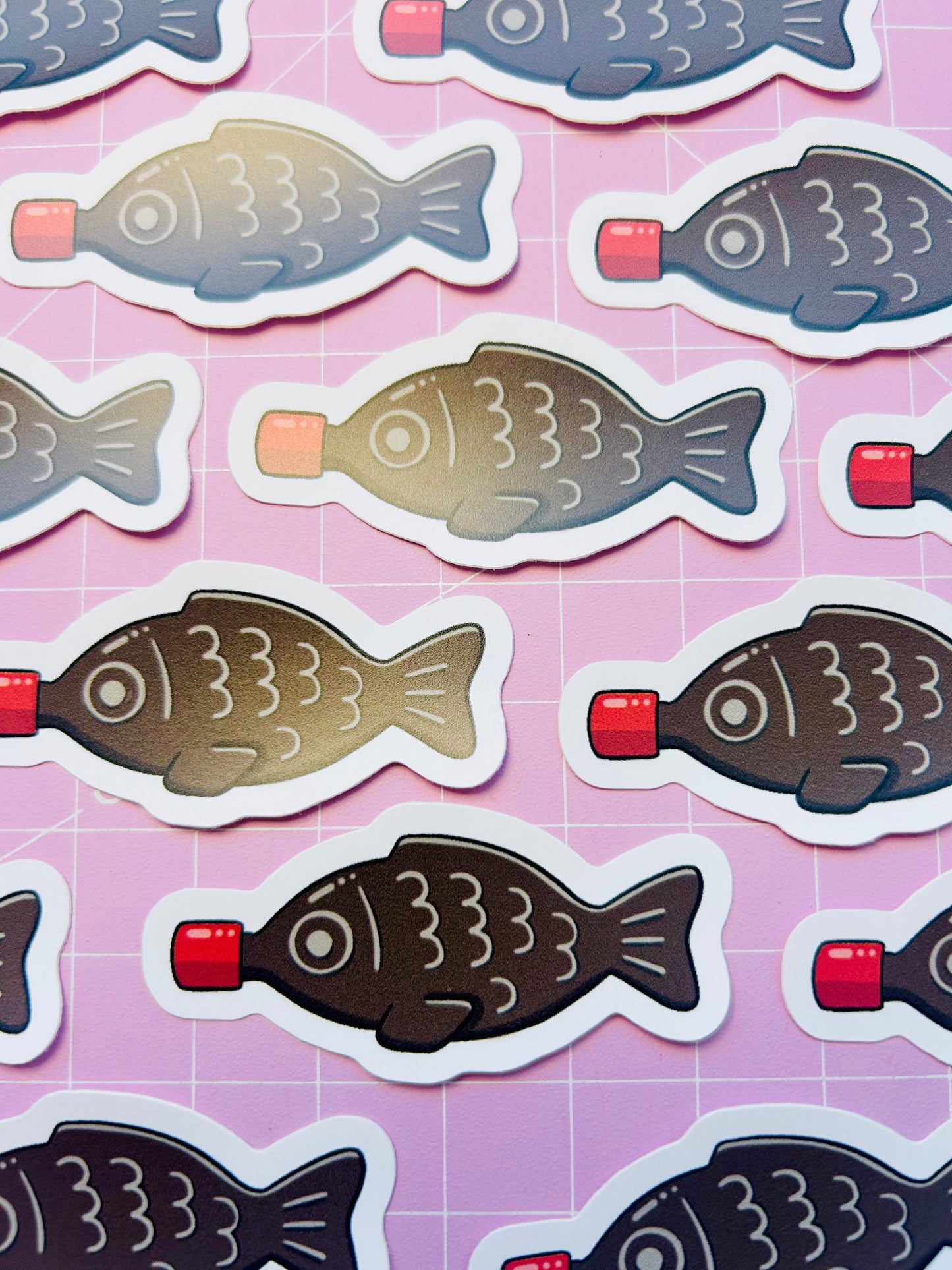 Soy Sauce Fish - Vinyl Sticker