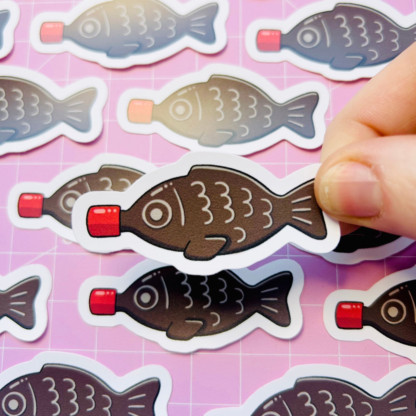 Soy Sauce Fish - Vinyl Sticker