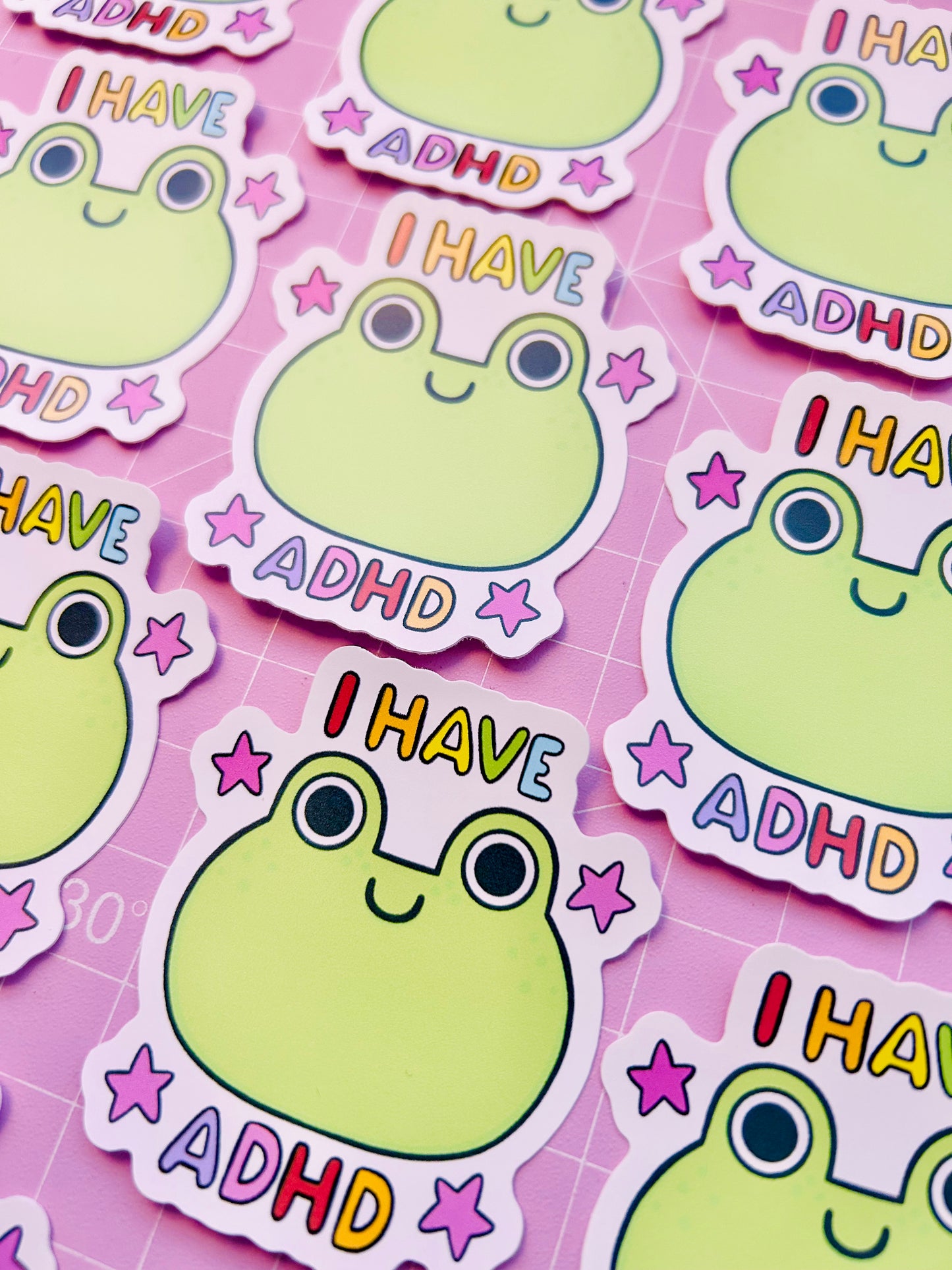 I Have ADHD - Vinyl Sticker