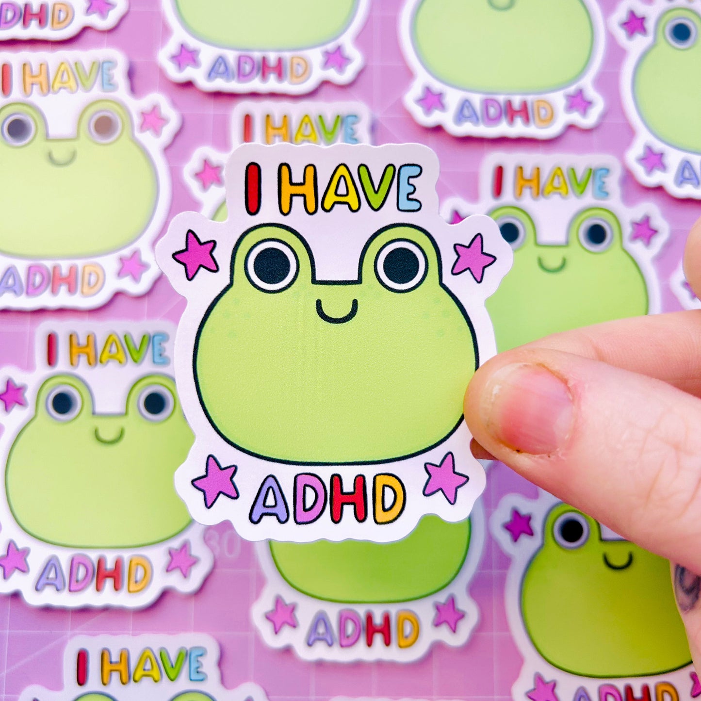 I Have ADHD - Vinyl Sticker