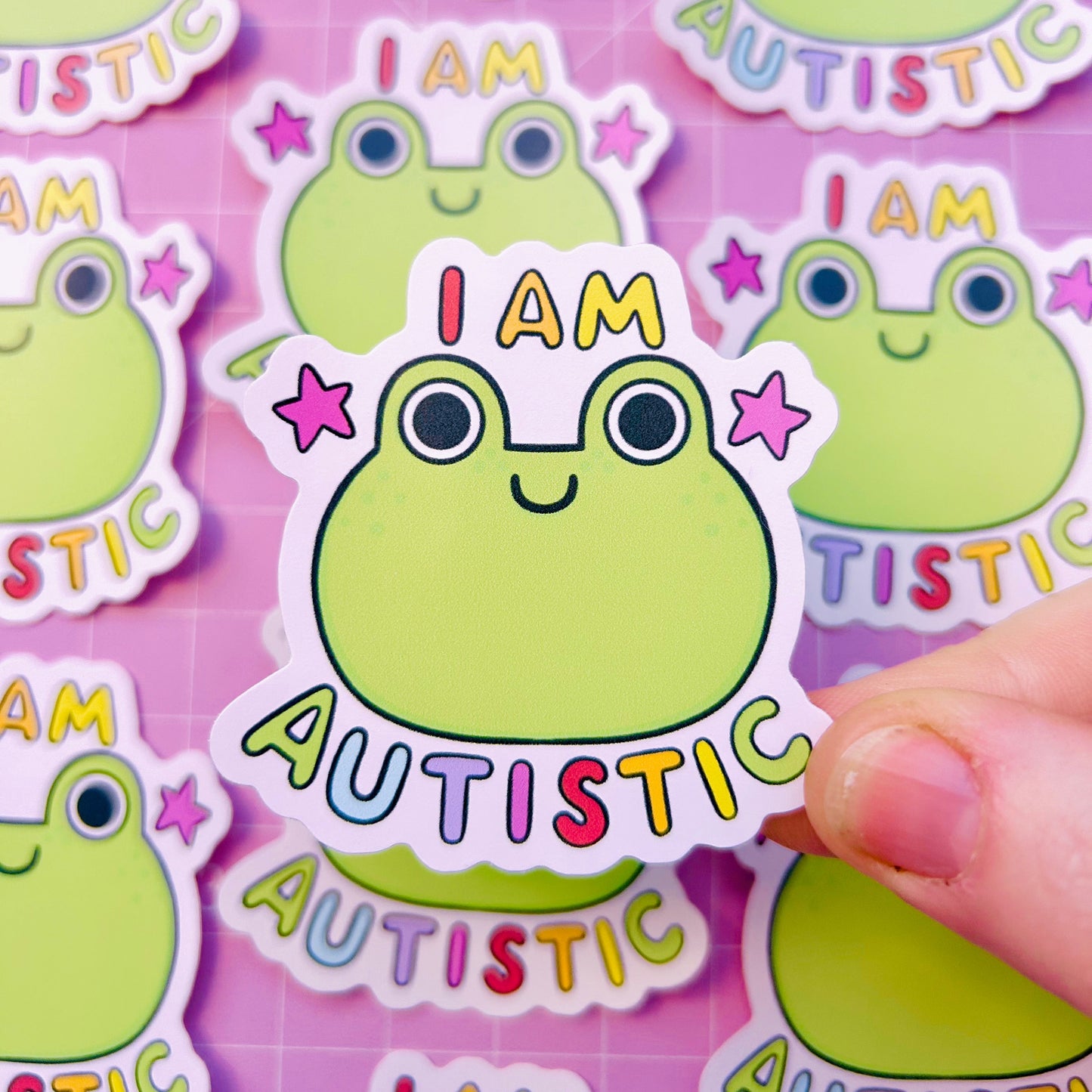I am Autistic - Vinyl Sticker